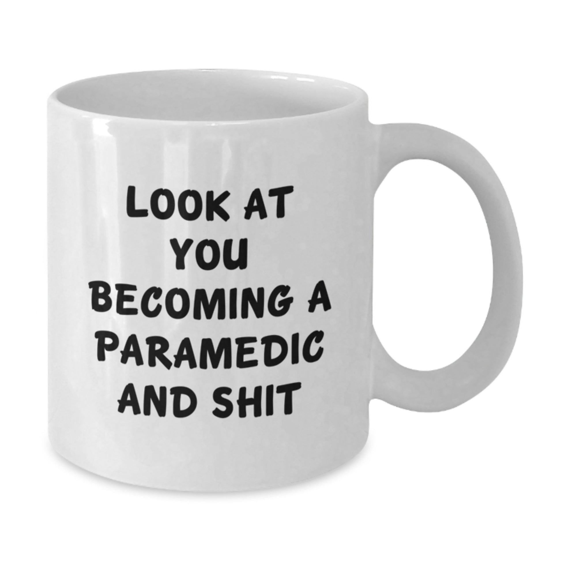 Rescue Worker Humor Gifts from Men to Rescue Worker Friends White Coffee Mug, Funny Quote Inside - Birthday Unique Gifts - Additional
