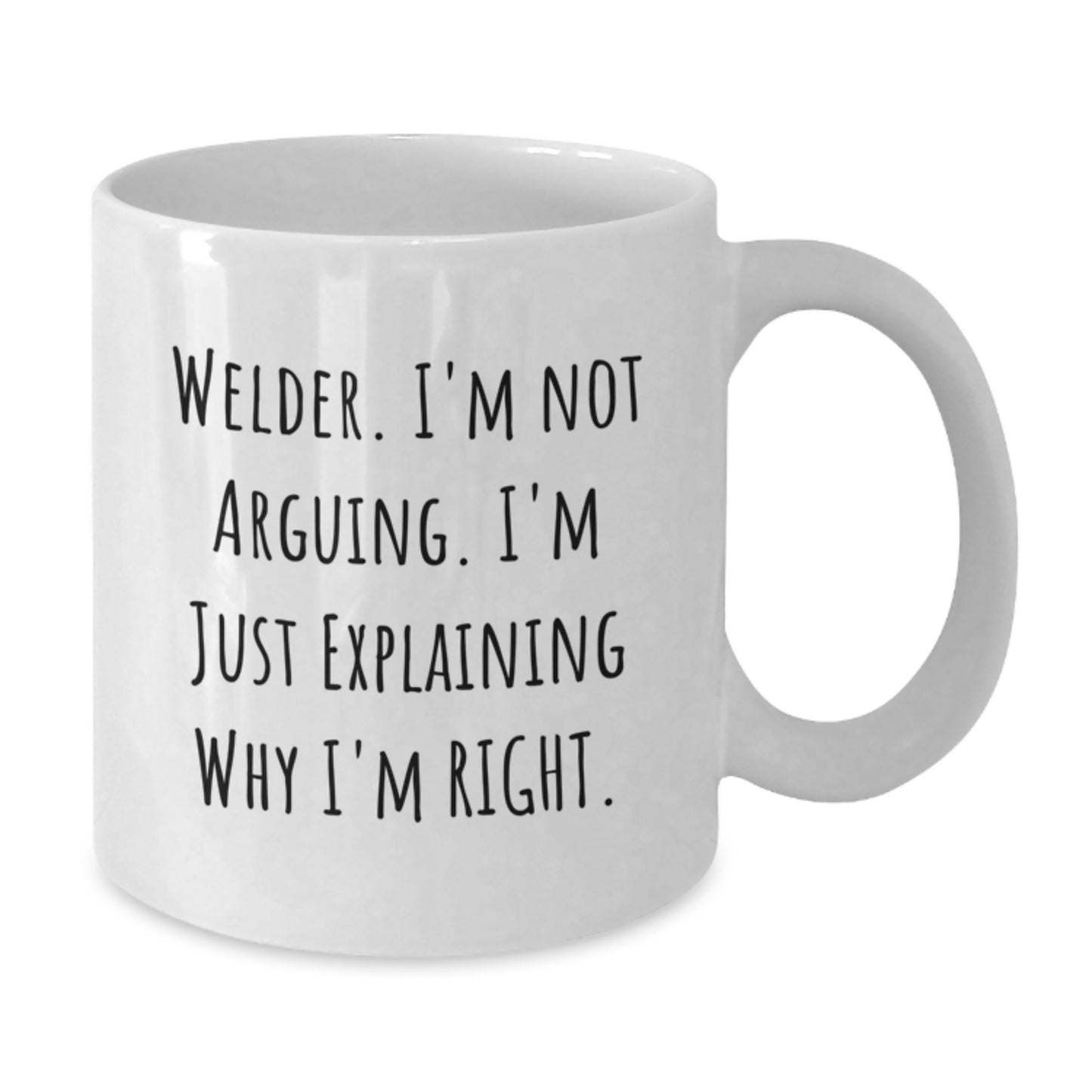 Welder's Wisdom White Coffee Mug, Funny Quote Gift, Birthday Unique Gifts from Men to Friends, Unique Birthday Unique Gifts for Welder - Additional