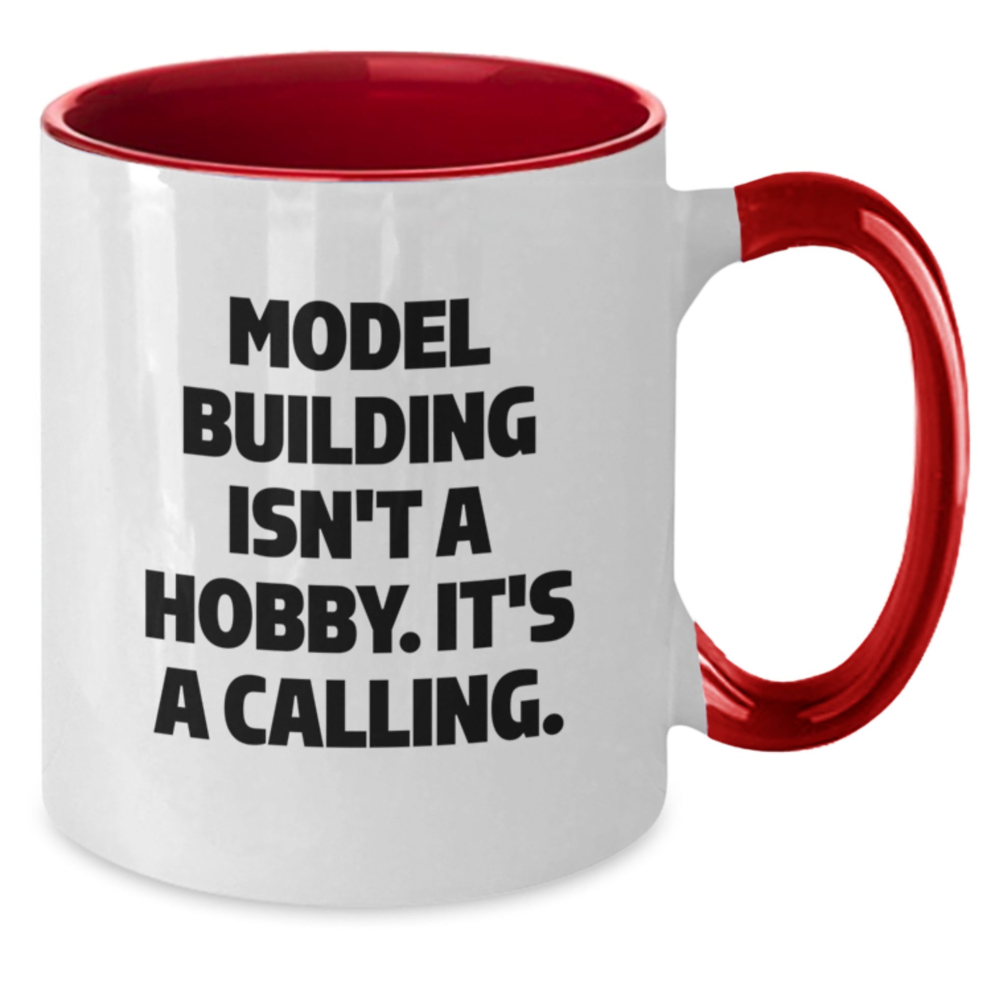 Funny Model Building Enthusiasts Gifts from Friends for Birthday - Two Tone Coffee Mug - Additional