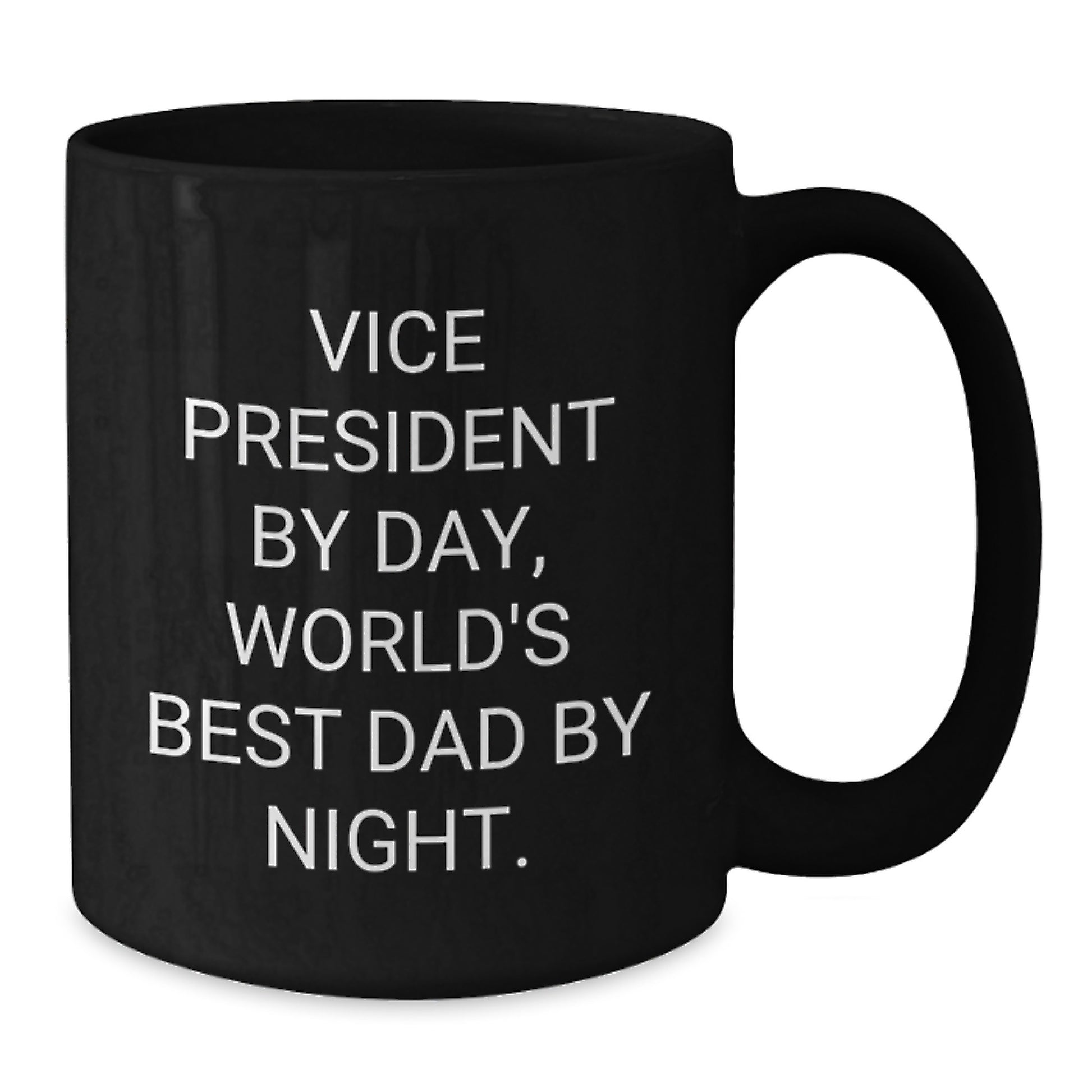 Vice President Gifts, Funny Quote, Black Coffee Mug for Graduation, Gifts from Friends, Gifts for Vice President - Additional