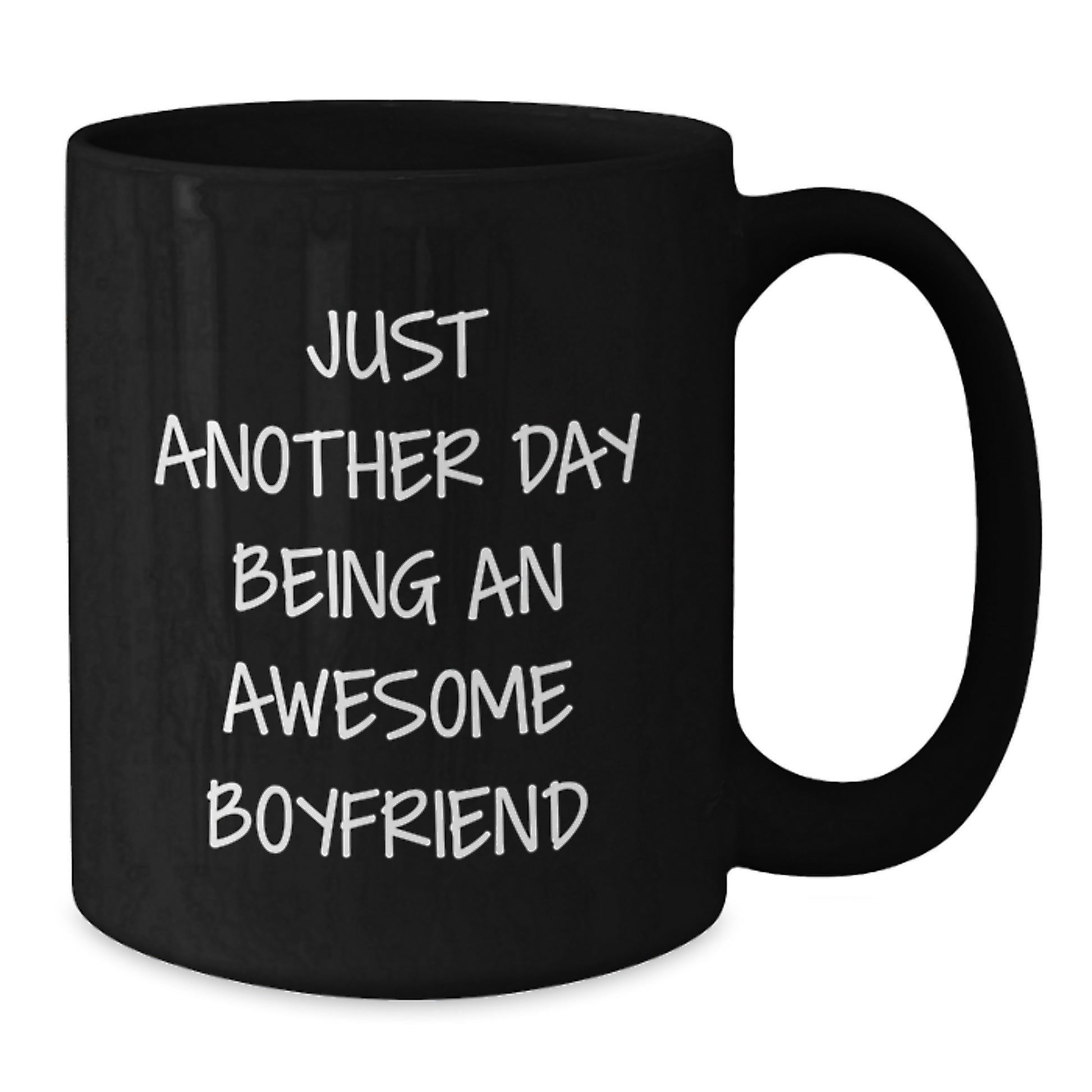 Funny Sweetheart Gifts, Just Another Day Being An Awesome Sweetheart, Black Coffee Mug for Men, Graduation Unique Gifts from Friends - Additional