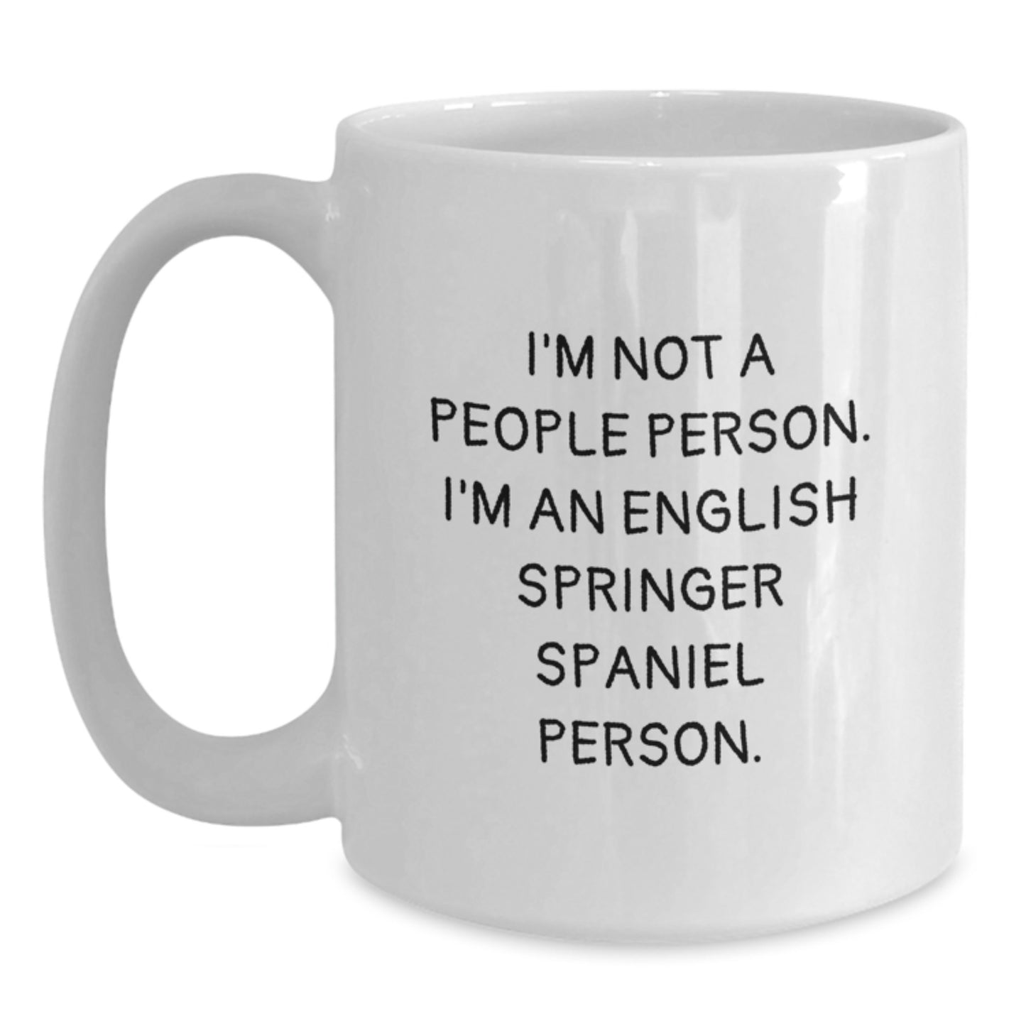 English Springer Spaniel Dog Funny Gifts, White Coffee Mug for Friends, Gifts from Family to English Springer Spaniel Dog Lovers, Birthday Unique Presents - Main