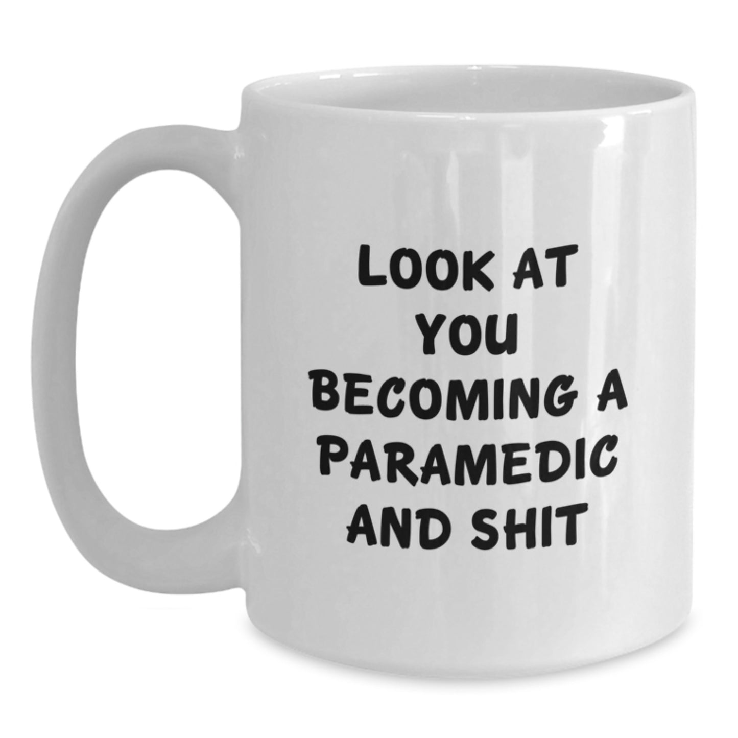 Rescue Worker Humor Gifts from Men to Rescue Worker Friends White Coffee Mug, Funny Quote Inside - Birthday Unique Gifts - Main
