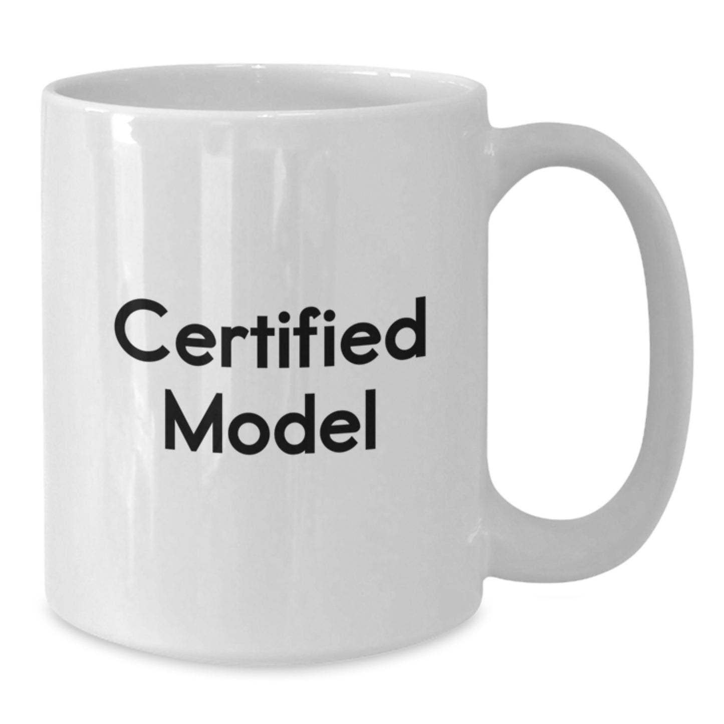 Funny Model Gifts, White Coffee Mugs for Graduation, Inspirational Quotes from Friends, Gifts from Family, Unique Gifts for Model - Additional
