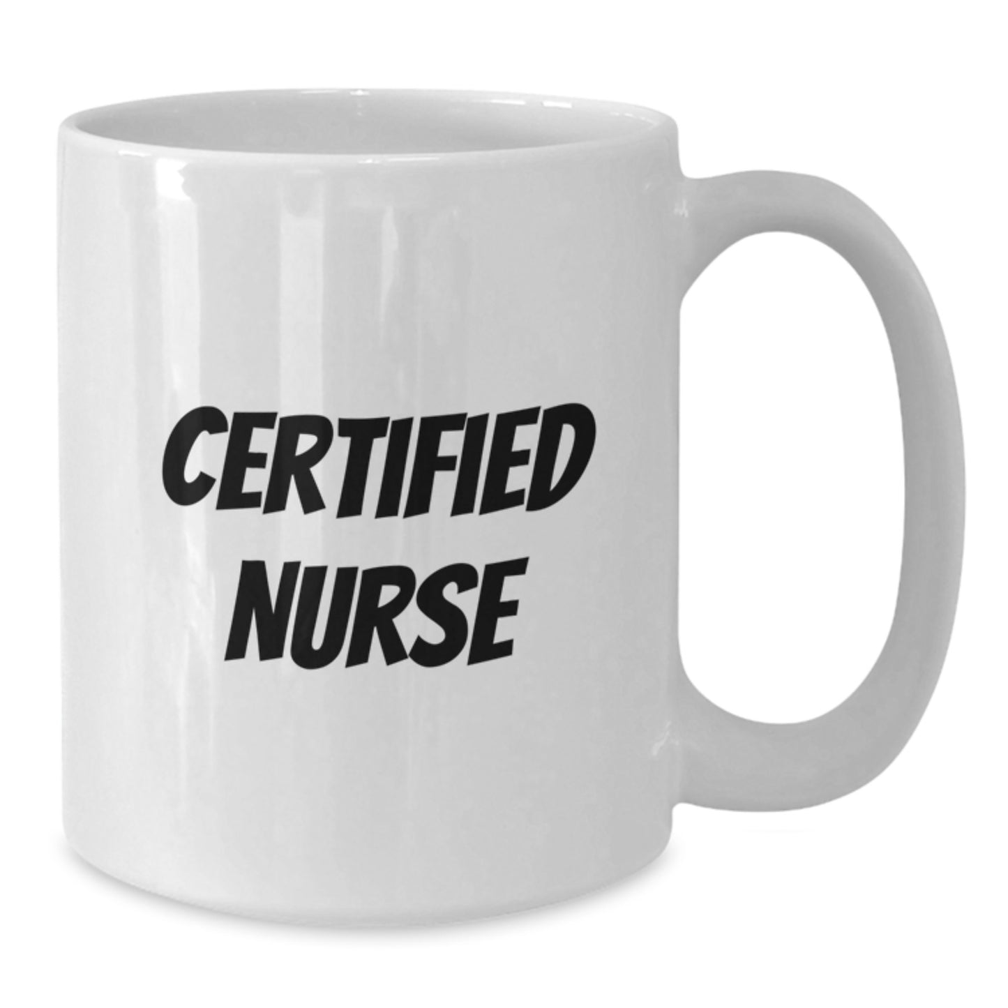 Funny Gifts from Friends for Certified Nurse Graduation White Coffee Mug, 'I'm a Nurse, Not a Morning Person' - 11oz or 15oz Ceramic Mug - Additional