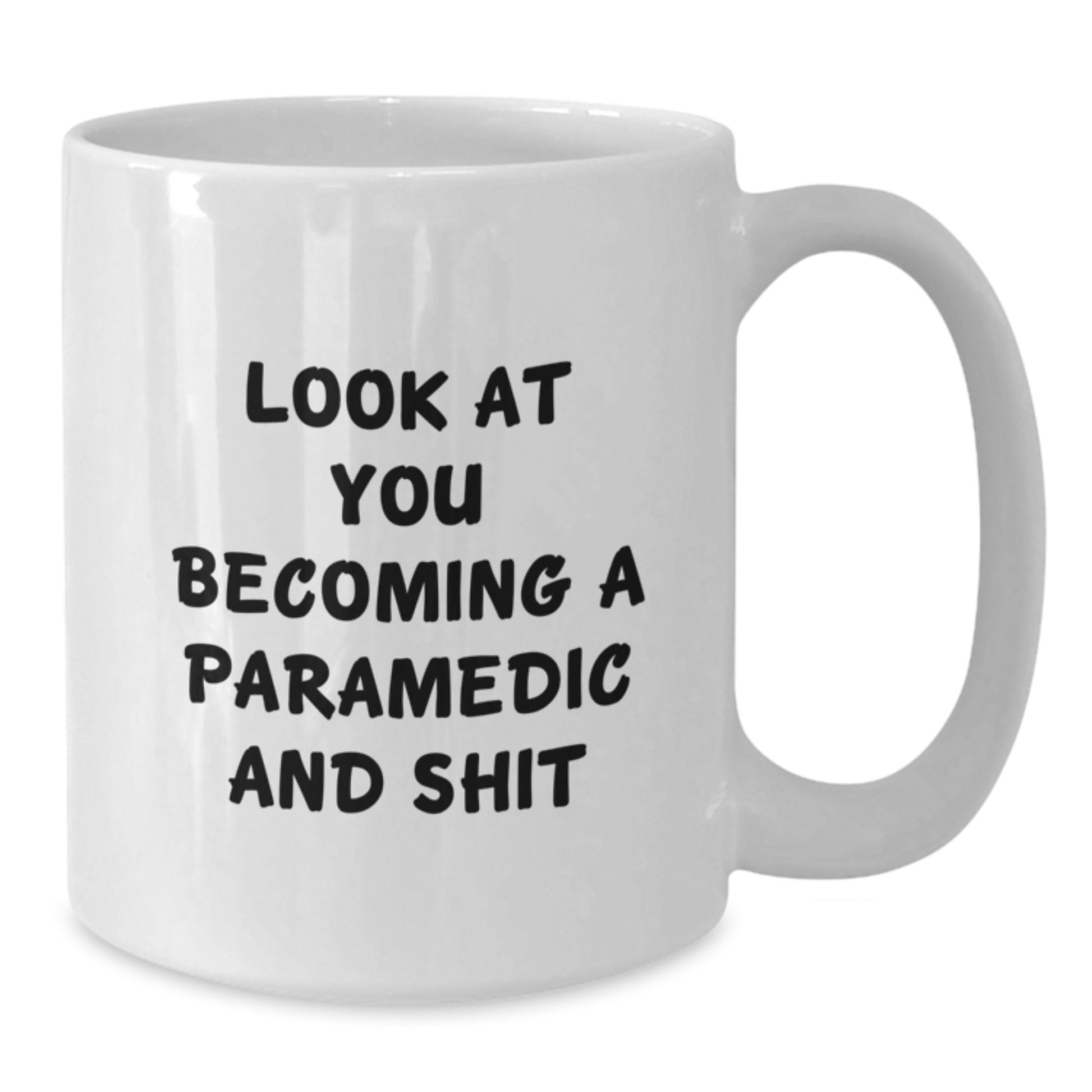 Rescue Worker Humor Gifts from Men to Rescue Worker Friends White Coffee Mug, Funny Quote Inside - Birthday Unique Gifts - Additional