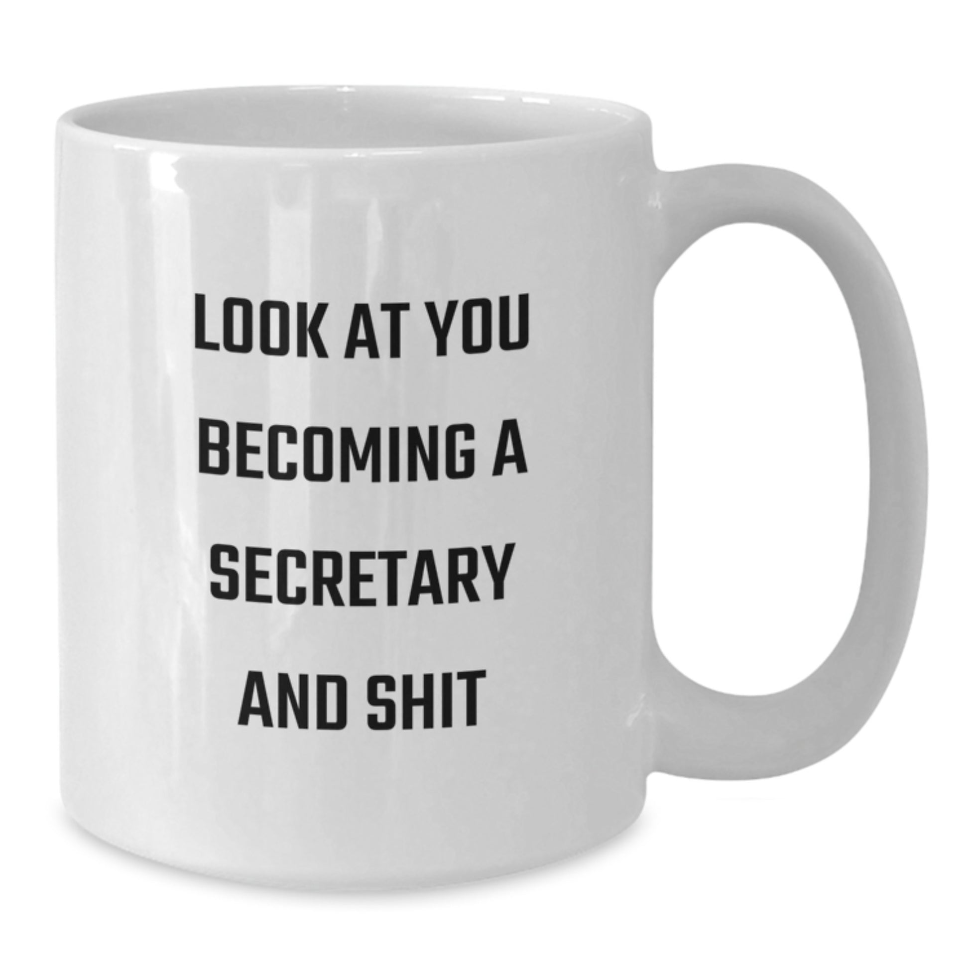 Secretary White Coffee Mug Funny Gift for Secretary Birthday Unique - Additional