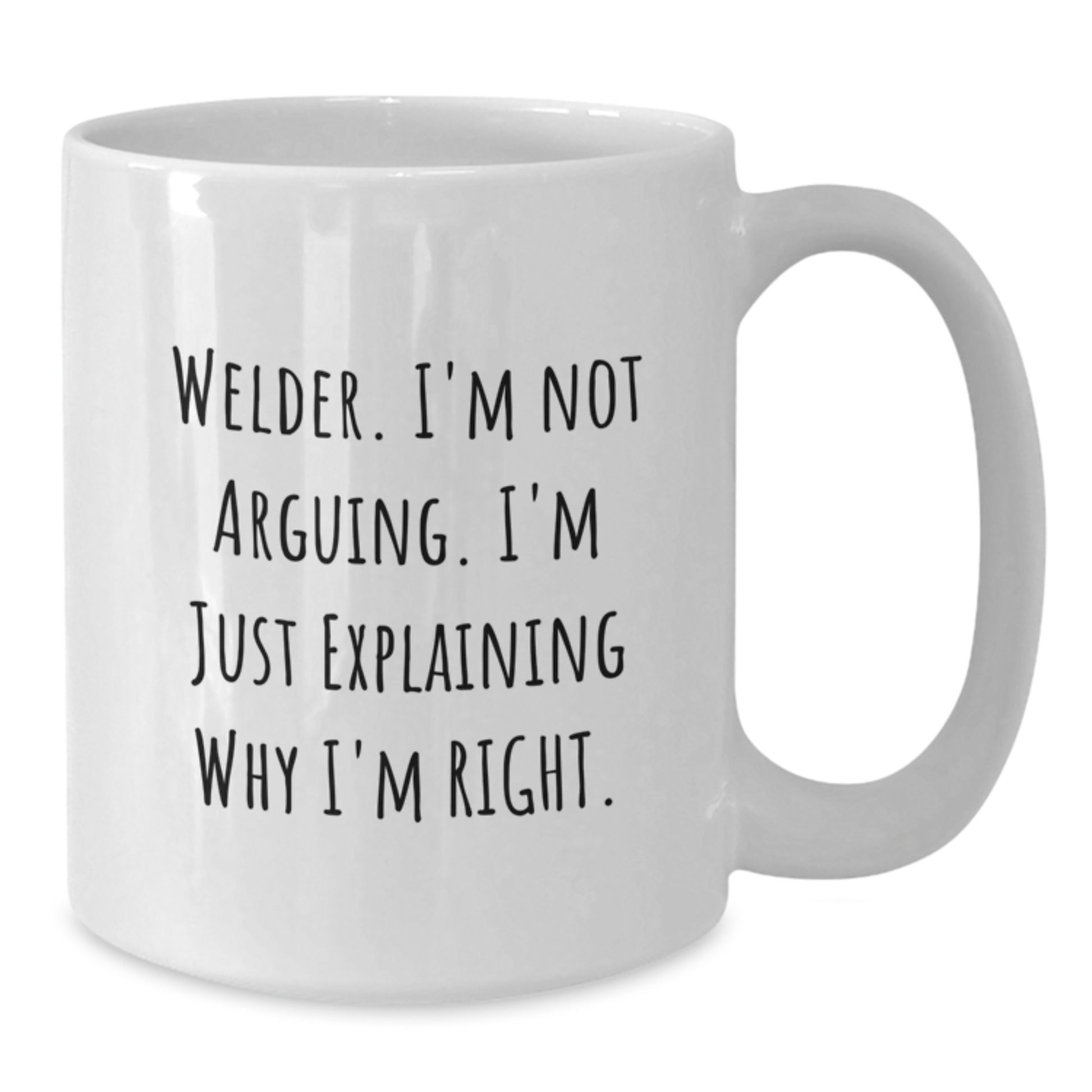 Welder's Wisdom White Coffee Mug, Funny Quote Gift, Birthday Unique Gifts from Men to Friends, Unique Birthday Unique Gifts for Welder - Additional
