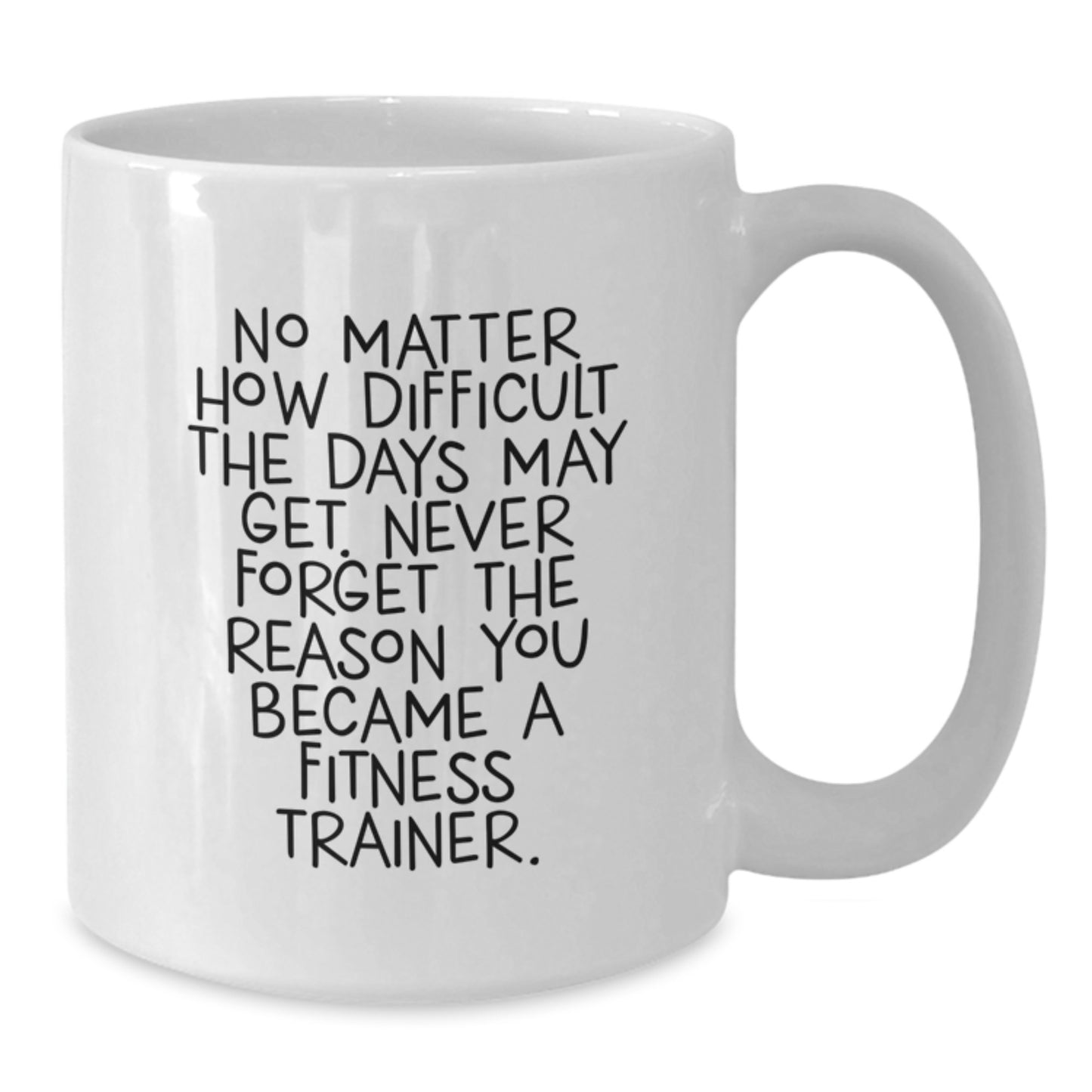 Fitness Trainer Gifts Unique Birthday Mugs from Friends for Fitness Trainers with Inspirational Quote - Additional