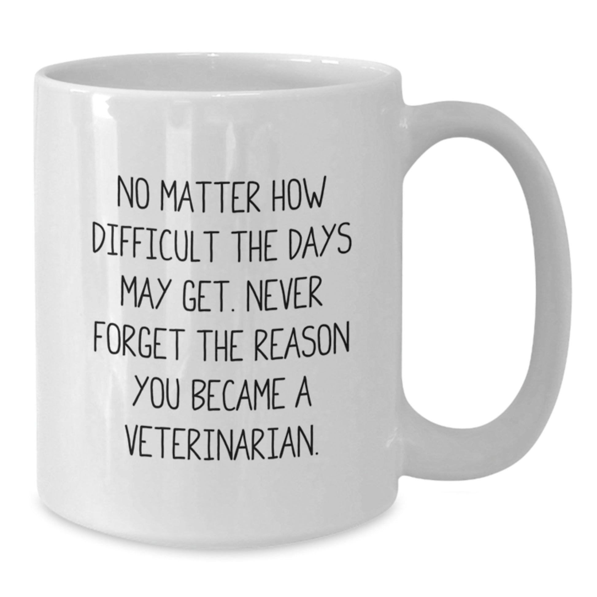 Veterinarian Gifts from Friends, Inspirational Quote White Coffee Mug, Birthday Unique Gifts for Veterinarian, Men, Women, Coworkers, Family - Additional