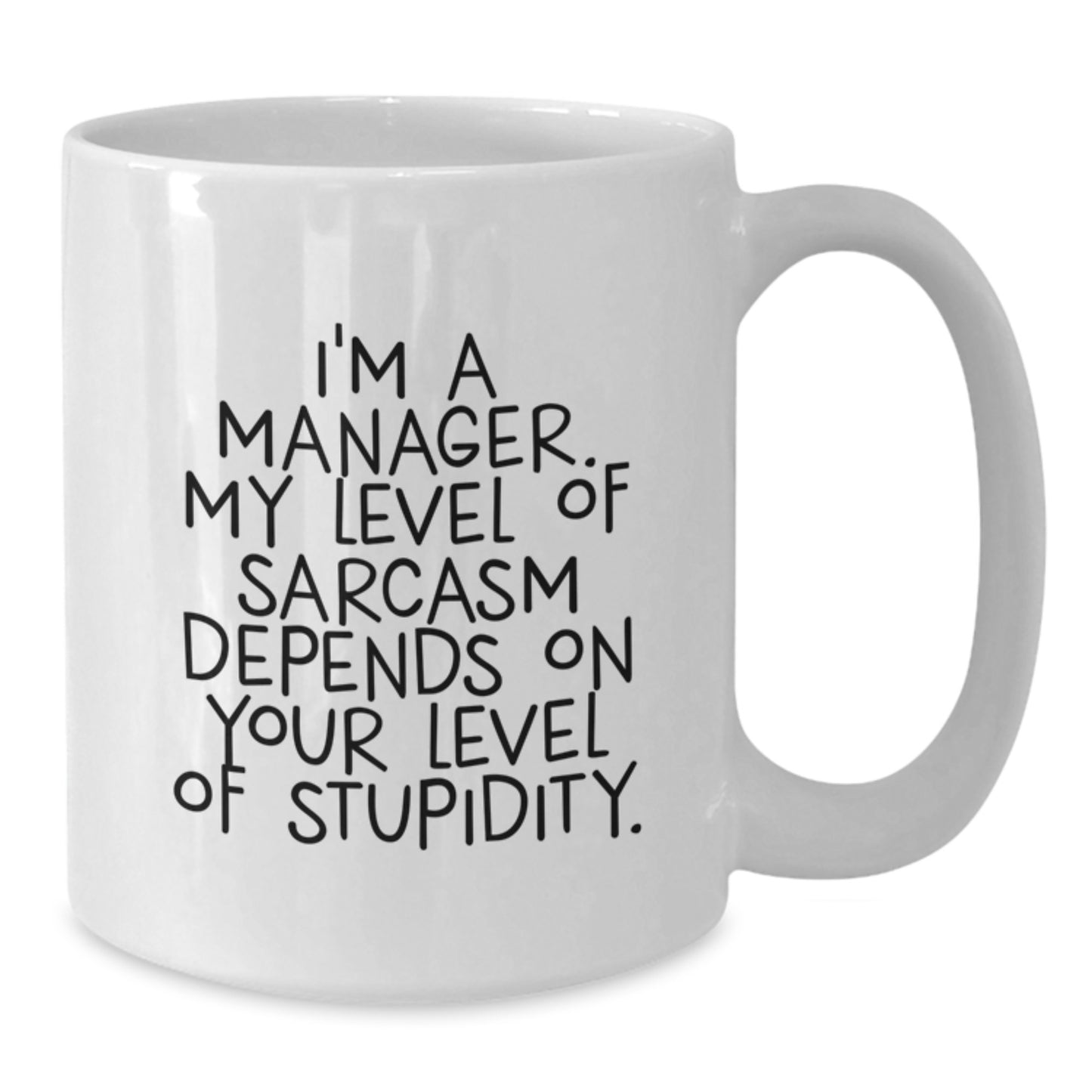 Funny Manager Gifts for Birthday - I'm A Manager Mug, White Coffee Mug with 11oz or 15oz Capacity, Gifts from Friends and Family - Additional