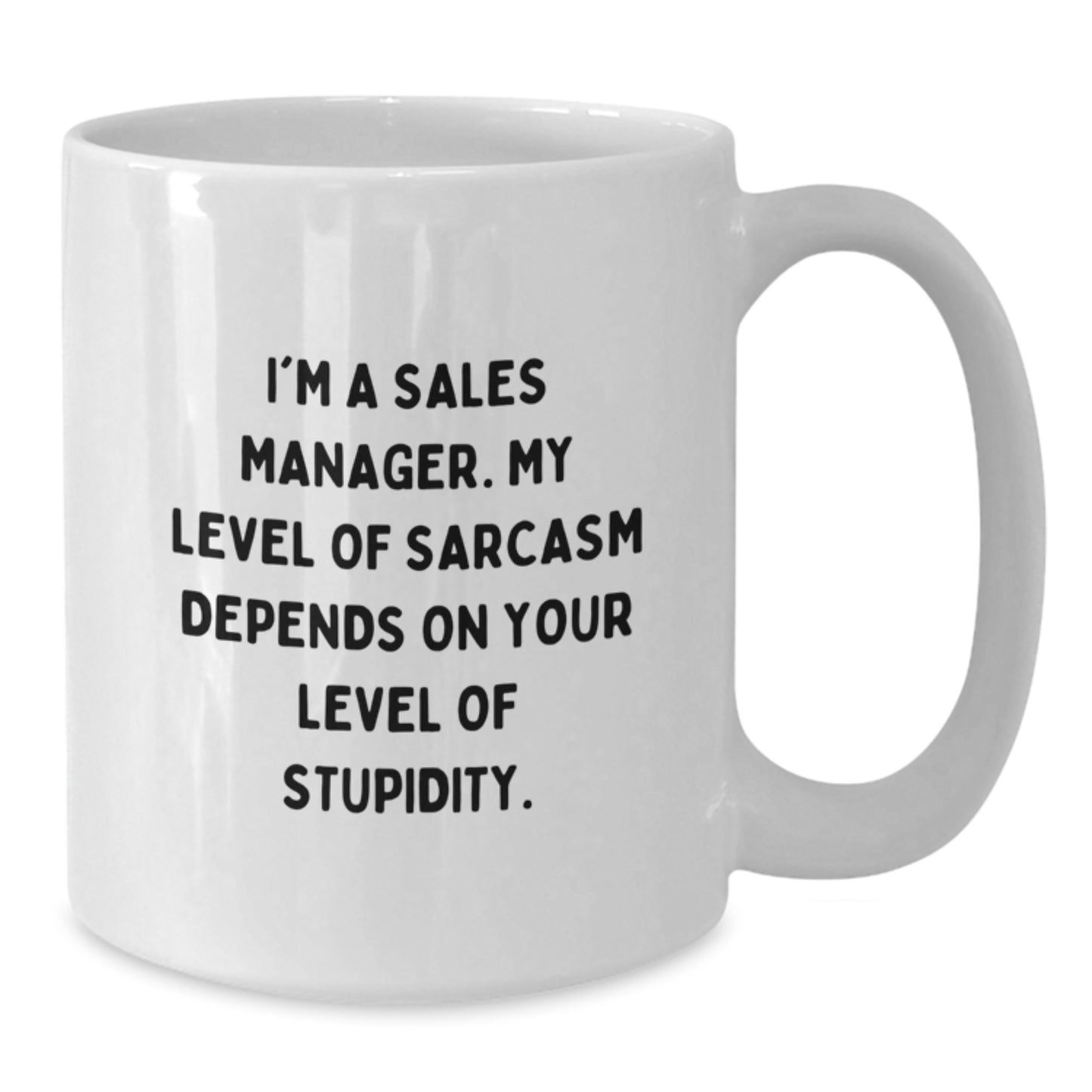Funny Sales Manager White Coffee Mug Gifts from Friends, Coworkers, Family - Birthday Unique Ideas for Sales Manager, Men, Women - Additional