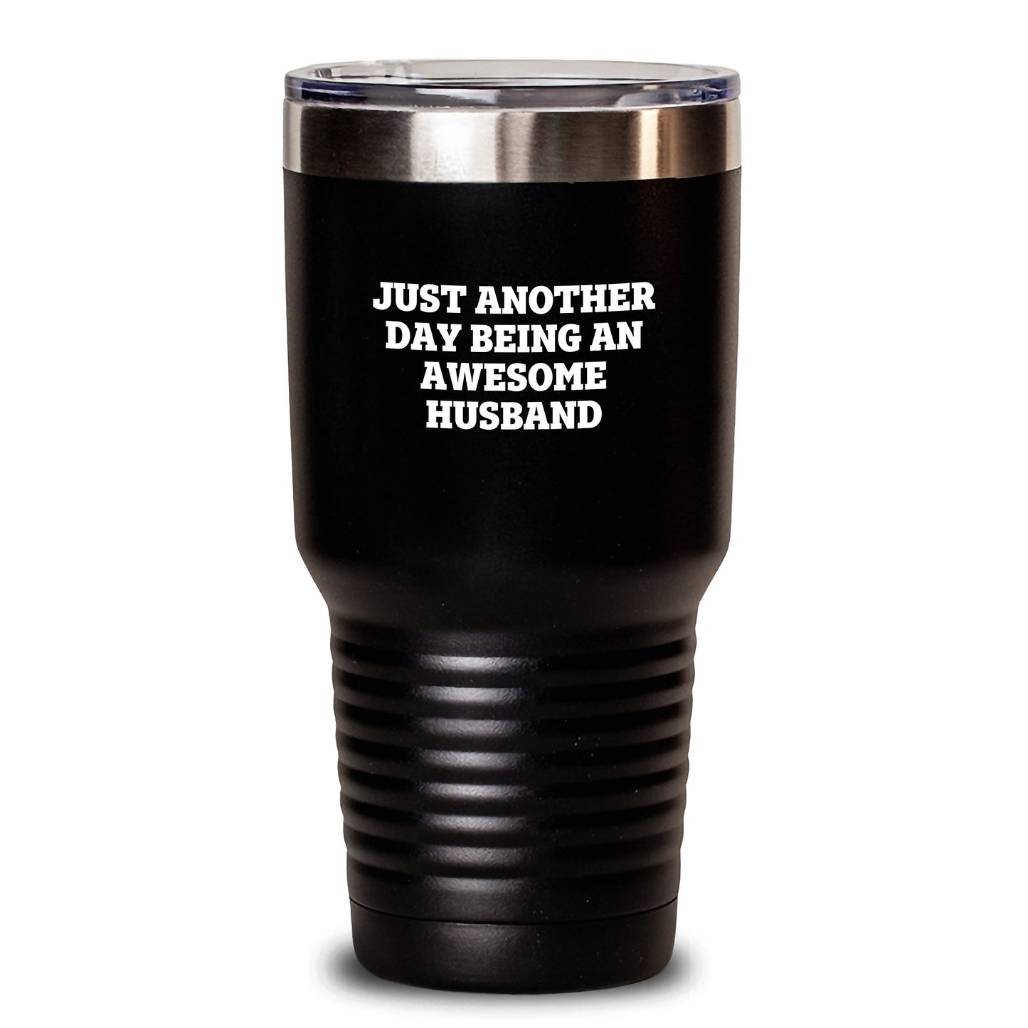 Awesome Husband Gifts from Friends on Birthday - Funny Quote Tumbler, 20oz/30oz, Stainless Steel, Powder Coating, Keeps Drinks Hot or Cold, Hand Wash Only - Gifts for Husband - Main