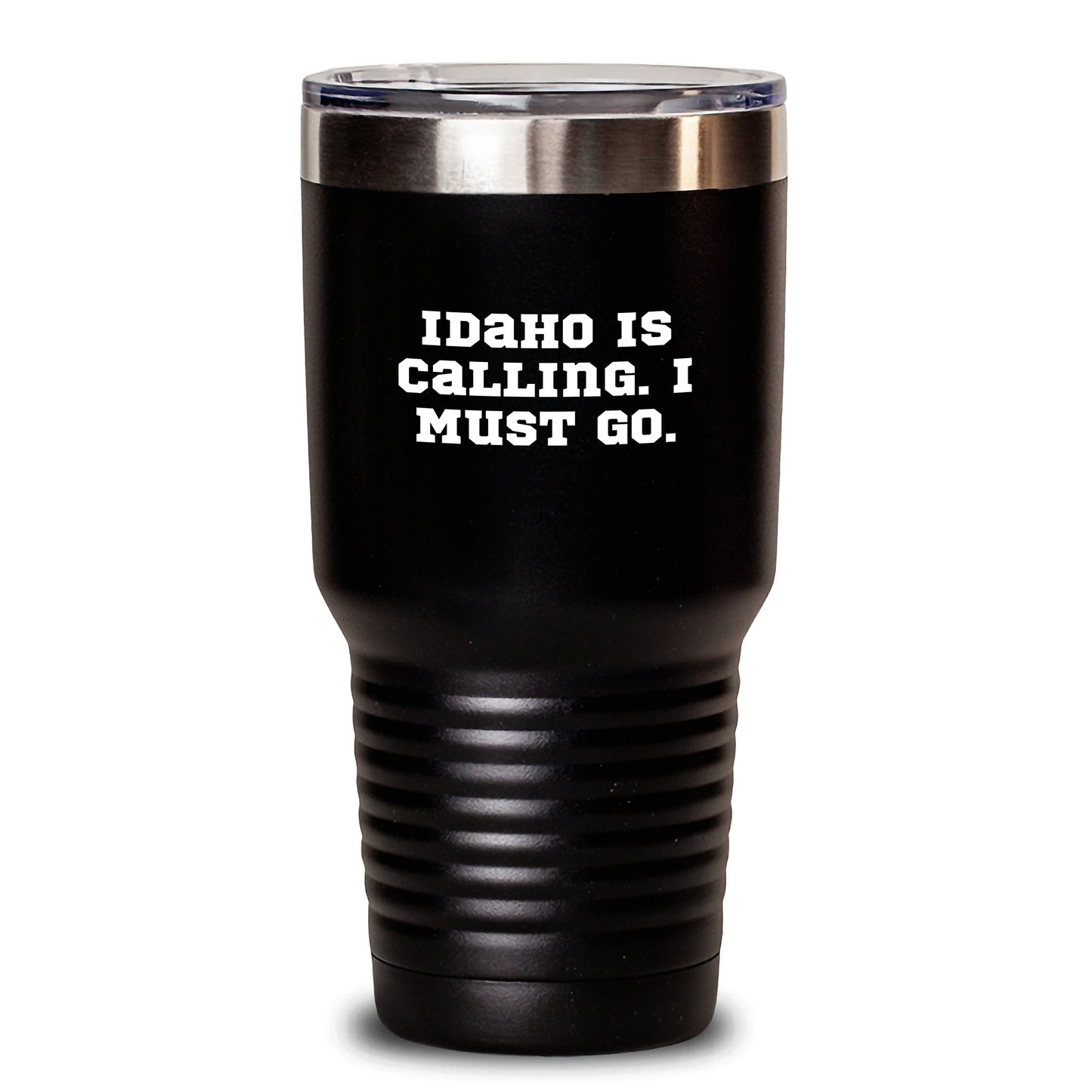 Idaho Calling Gifts for Men - Funny Idaho Tumbler for Birthday, 20oz or 30oz Capacity, Vacuum Insulated with Lid - Main