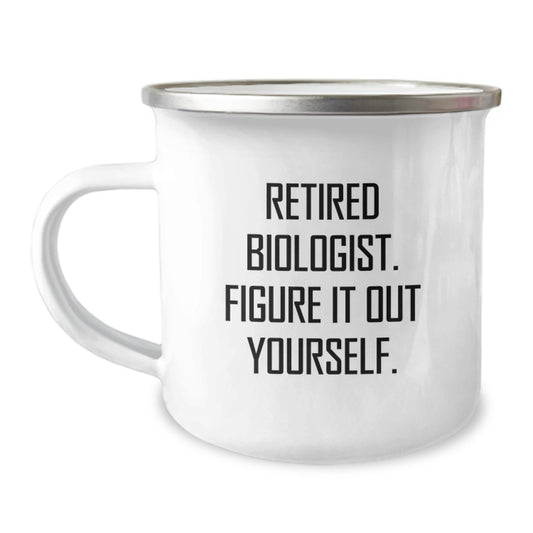 Biologist Gifts from Family - Funny Quote, Camping Mug, Graduation Unique Gifts, For Biologist Friends, Men, Women, Coworkers, Family - Image 1