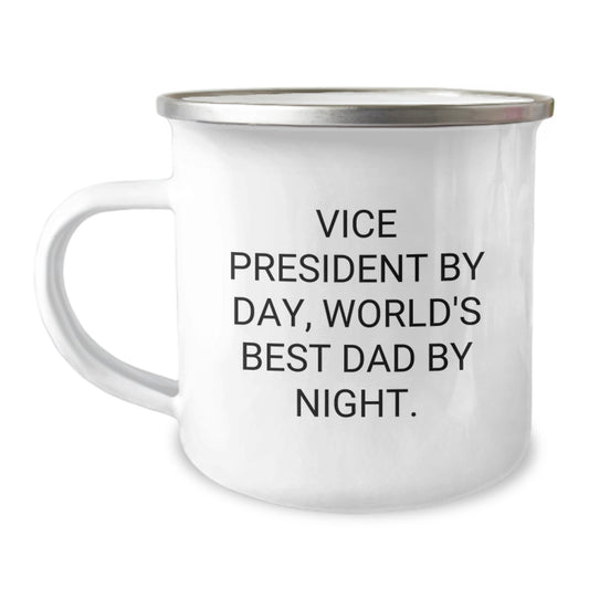 Vice President Gifts, Funny Quotes, Camping Mugs for Men, Gifts from Friends, Unique Graduation Gifts - Image 1