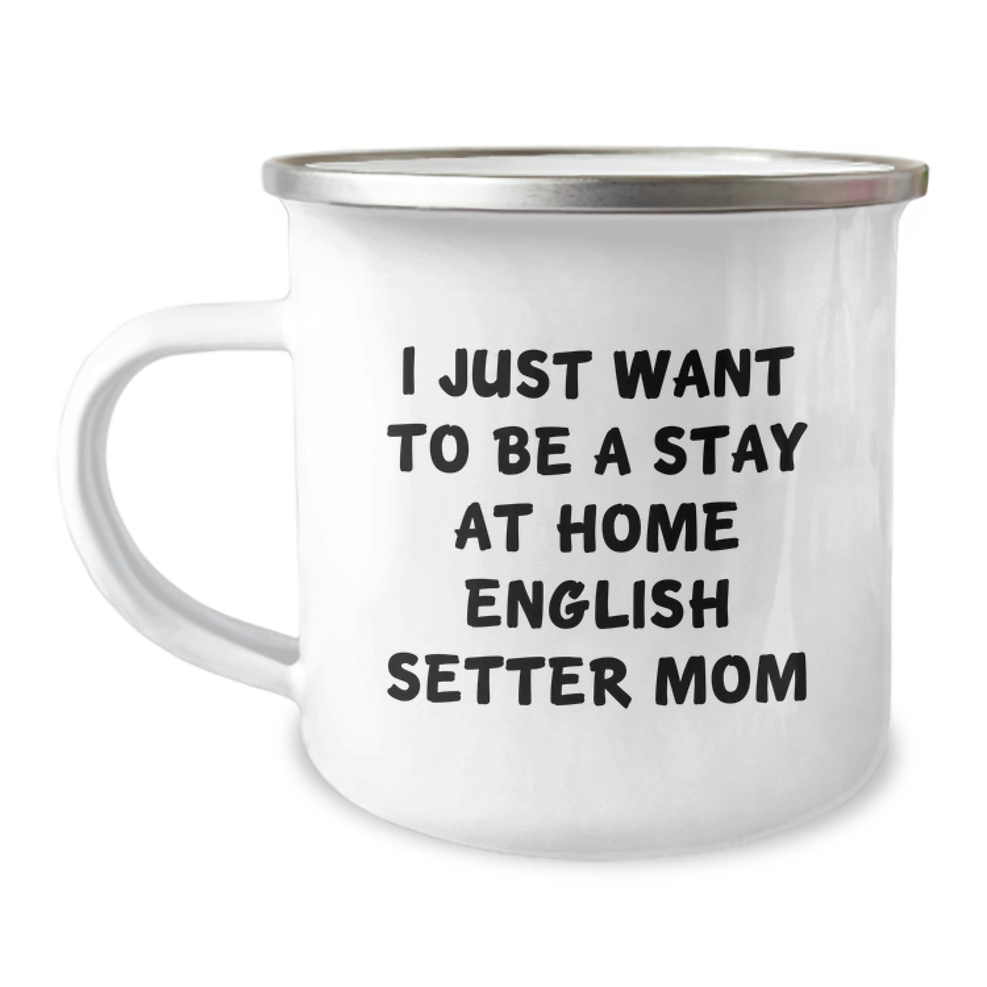 Funny English Setter Dog Mom Camping Mug Gifts from Family to English Setter Dog Graduation Unique Gifts - Image 1