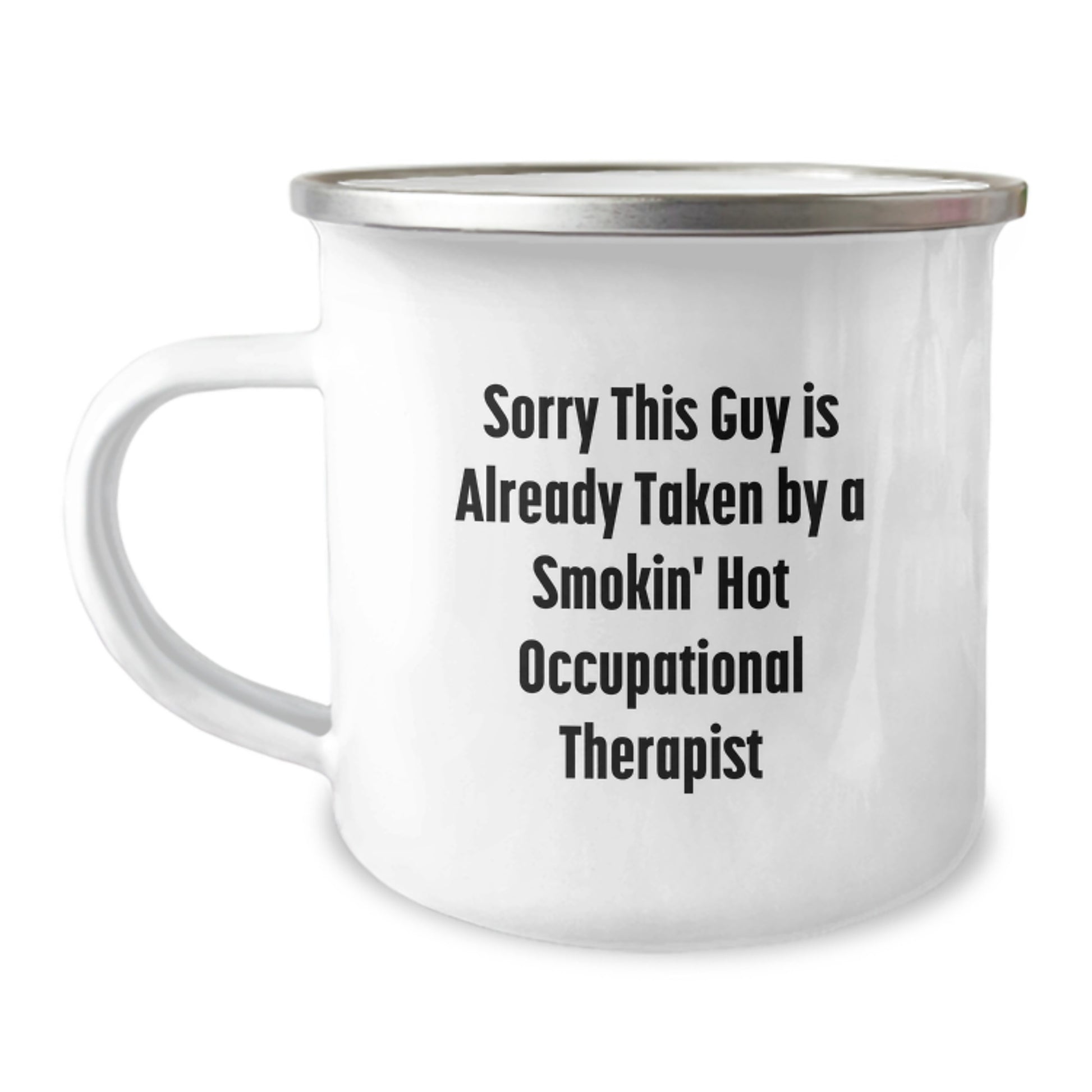 Occupational Therapist Gifts from Friends, Gifts for Occupational Therapist, Funny Quote Mug, 12 oz Stainless Steel Camping Mug - Graduation Unique Gifts - Image 1