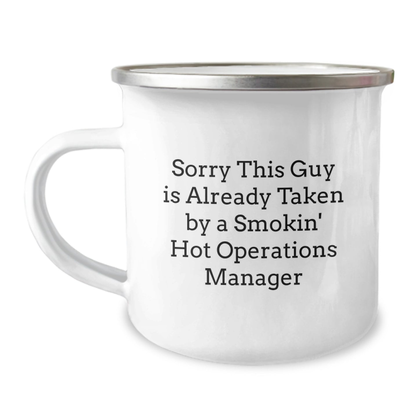 Funny Operations Manager Gifts from Friends to Operations Manager Graduation Unique Celebrations with Camping Mug - Image 1