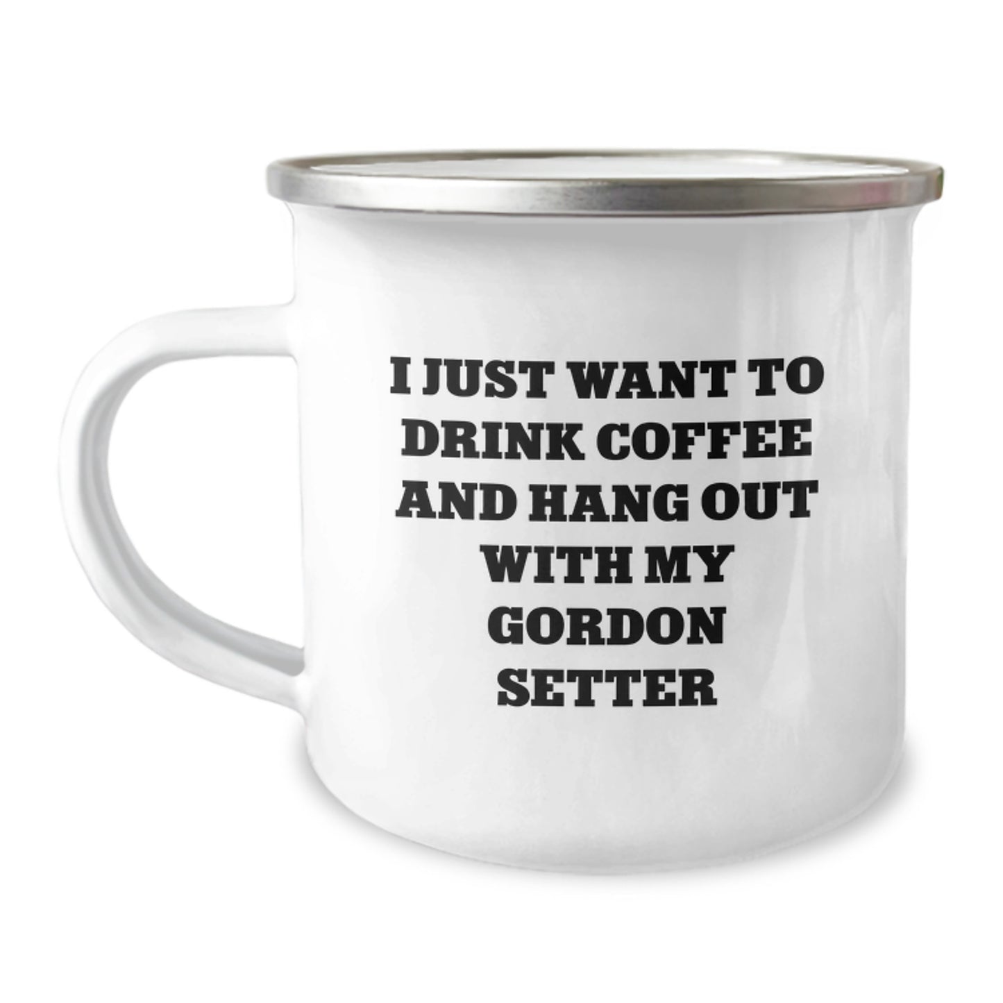 Gordon Setter Dog Lovers Funny Camping Mug Gifts from Friends for Unique Birthday Unique Gifts - Image 1