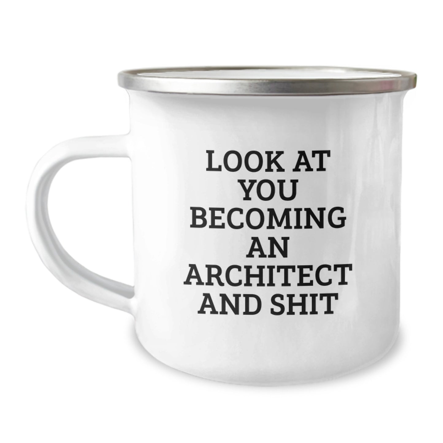 Architect Gifts, Funny Quote, Camping Mug, Birthday Unique Gifts from Friends to Architect - Image 1