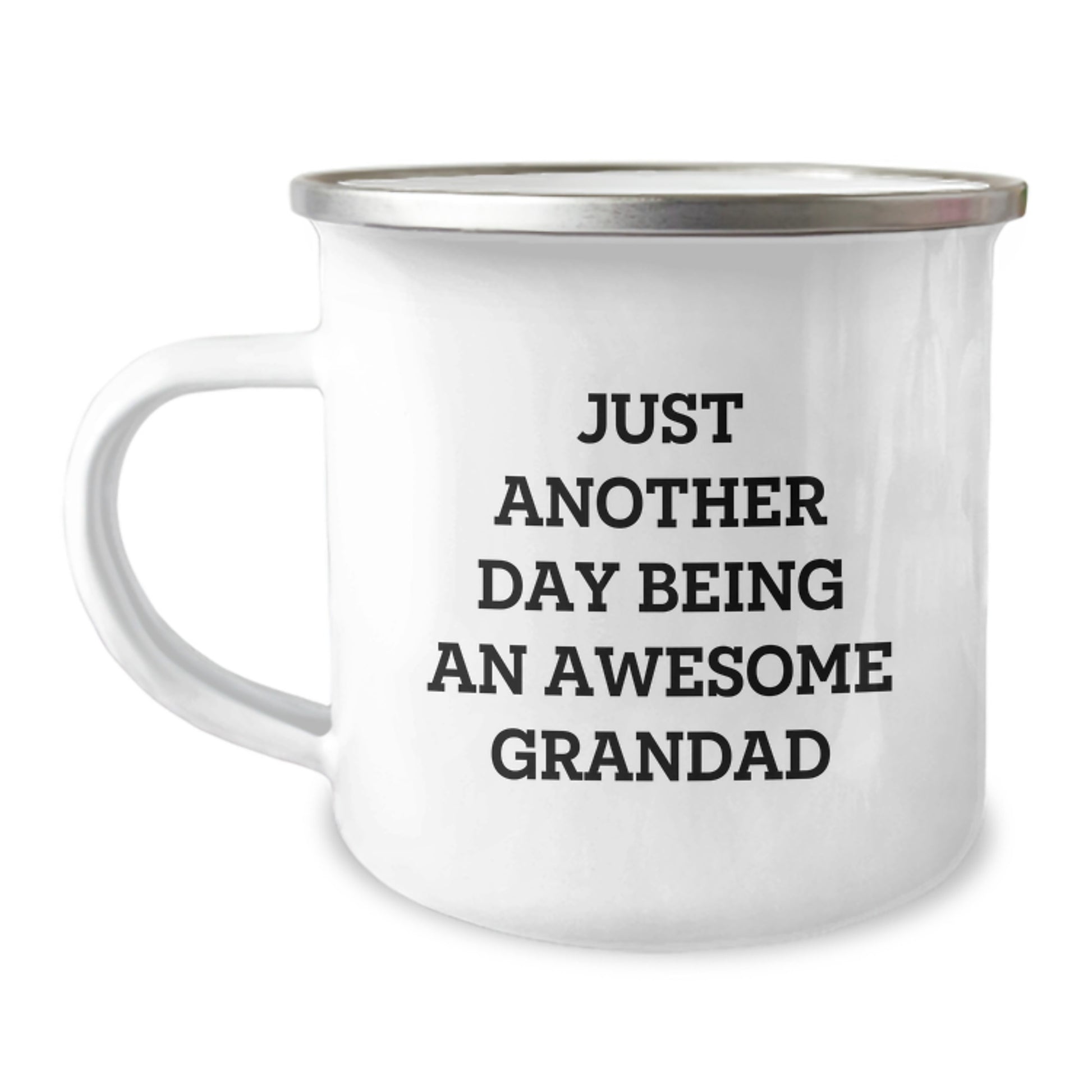 Grandad Gifts, Funny Quote Camping Mug, Gifts from Men, Gifts for Awesome Grandad - Image 1