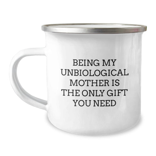 Funny Unbiological Mother Gifts from Men, Women, Family to Friends, Coworkers, Unique Birthday Unique Gifts - Image 1