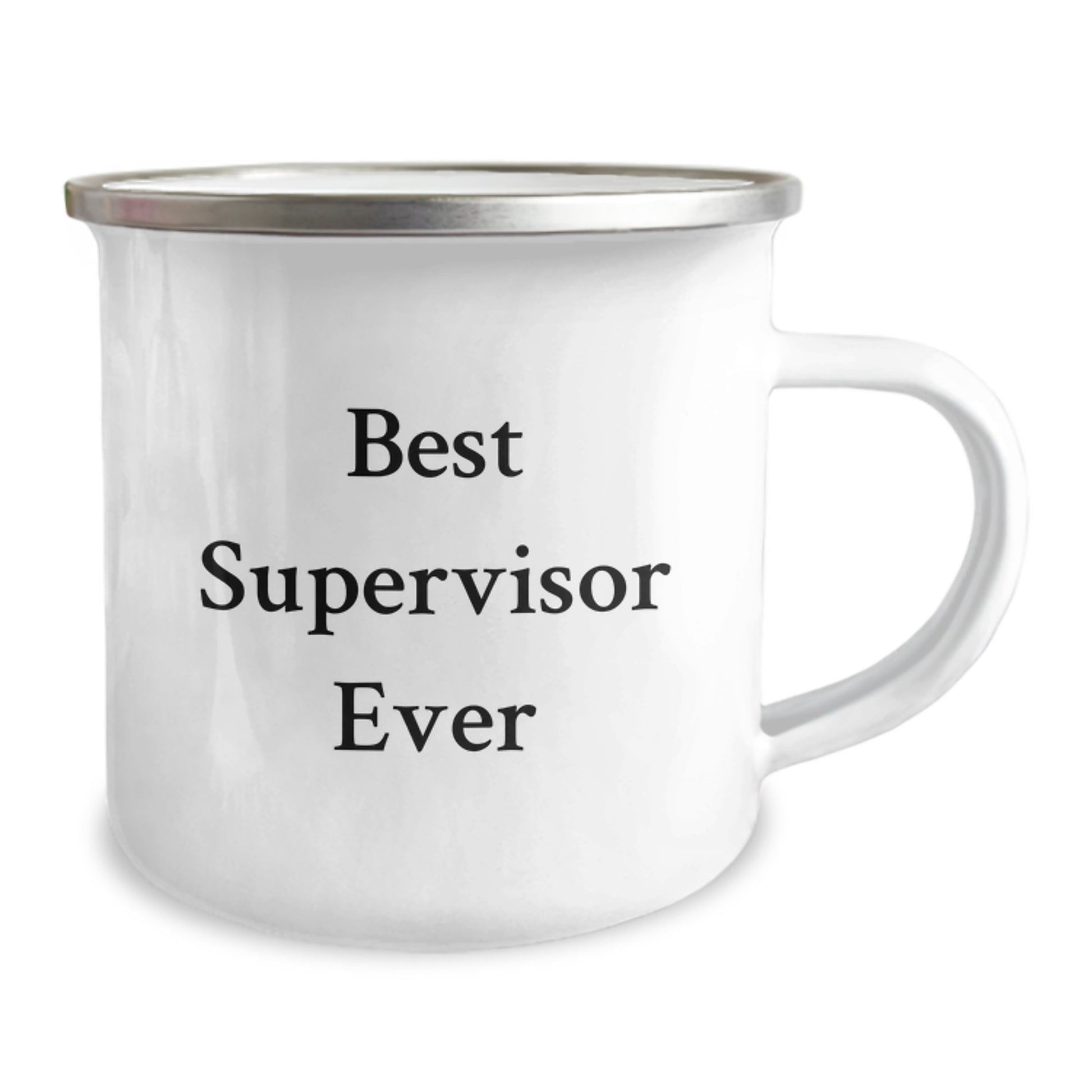 Funny Supervisor Gifts for Him, Best Supervisor Ever Quote, Camping Mug for Birthday, Gifts from Friends to Supervisor, 12 oz Stainless Steel - Image 2