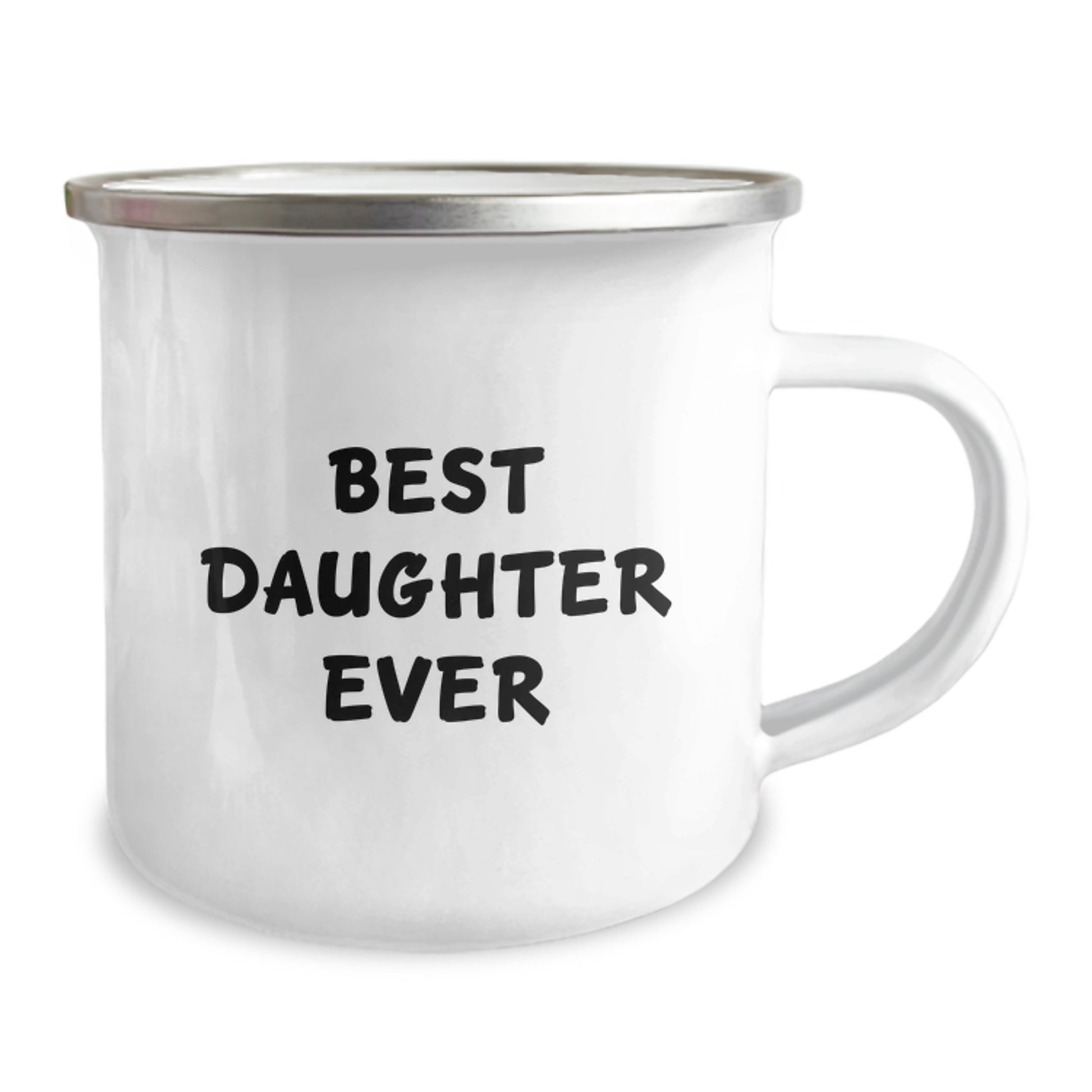Daughter Camping Mug - 'Best Daughter Ever' Funny Quote Gifts from Mom to Daughter for Birthday - Image 2