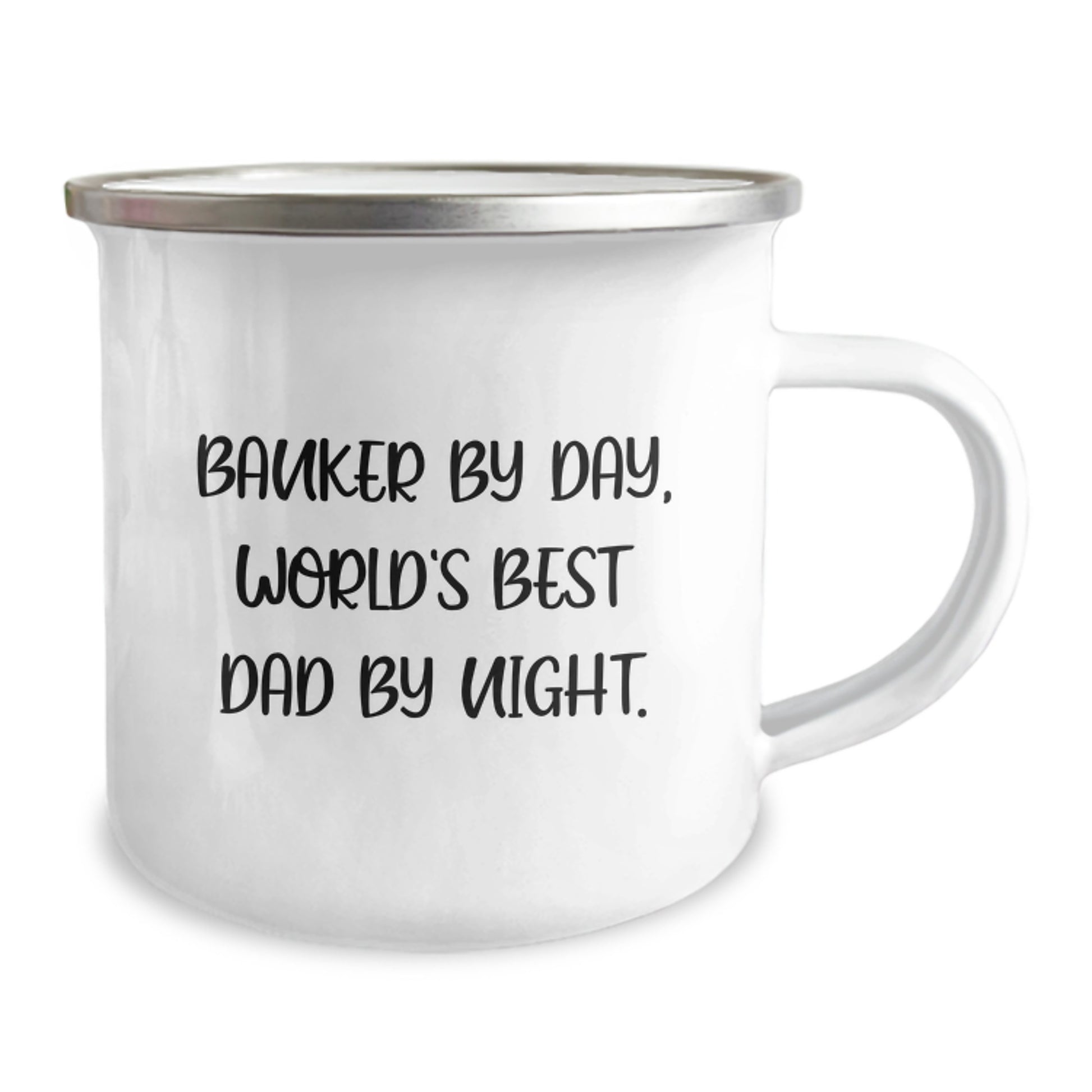 Funny Banker Mugs, Banker Gifts for Him, Camping Mug for Birthday, Gifts from Friends, Gifts for Banker - Image 2