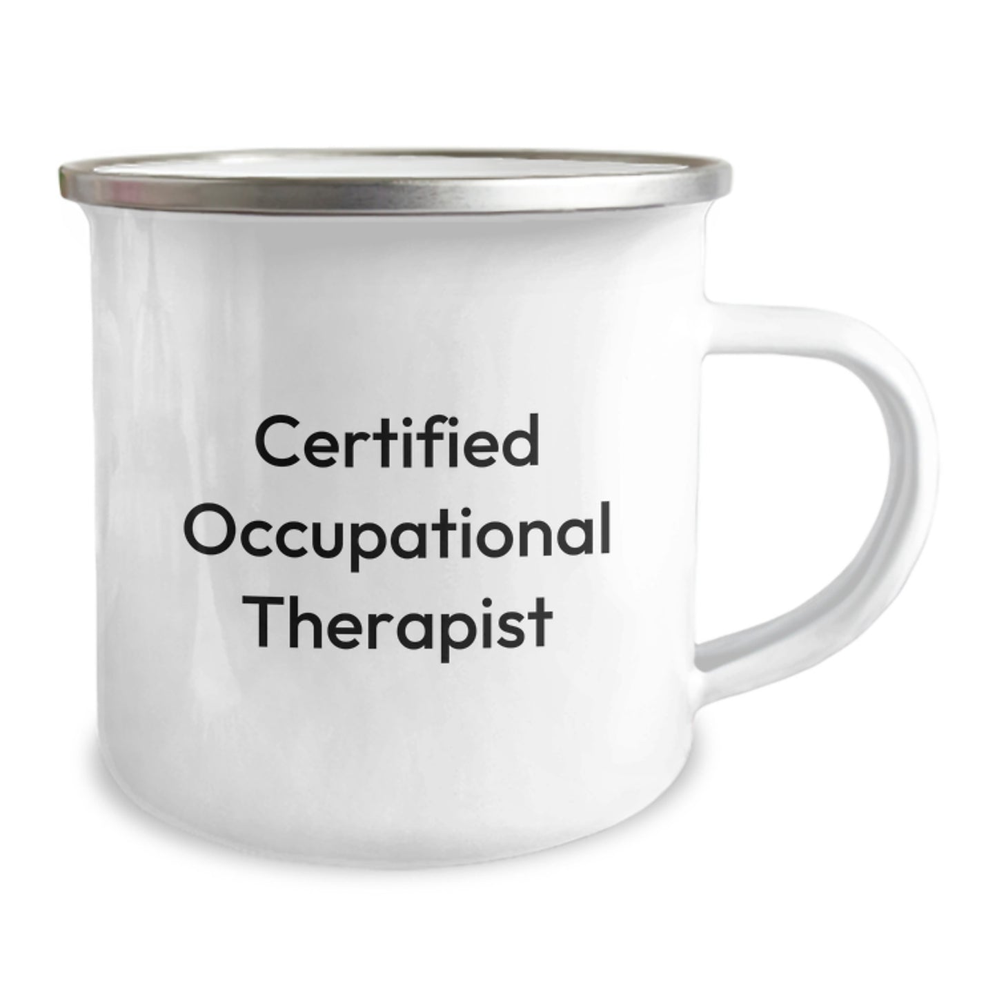 Funny Occupational Therapist Gifts from Friends - Gifts for Occupational Therapist - Camping Mug for Graduation - Image 2