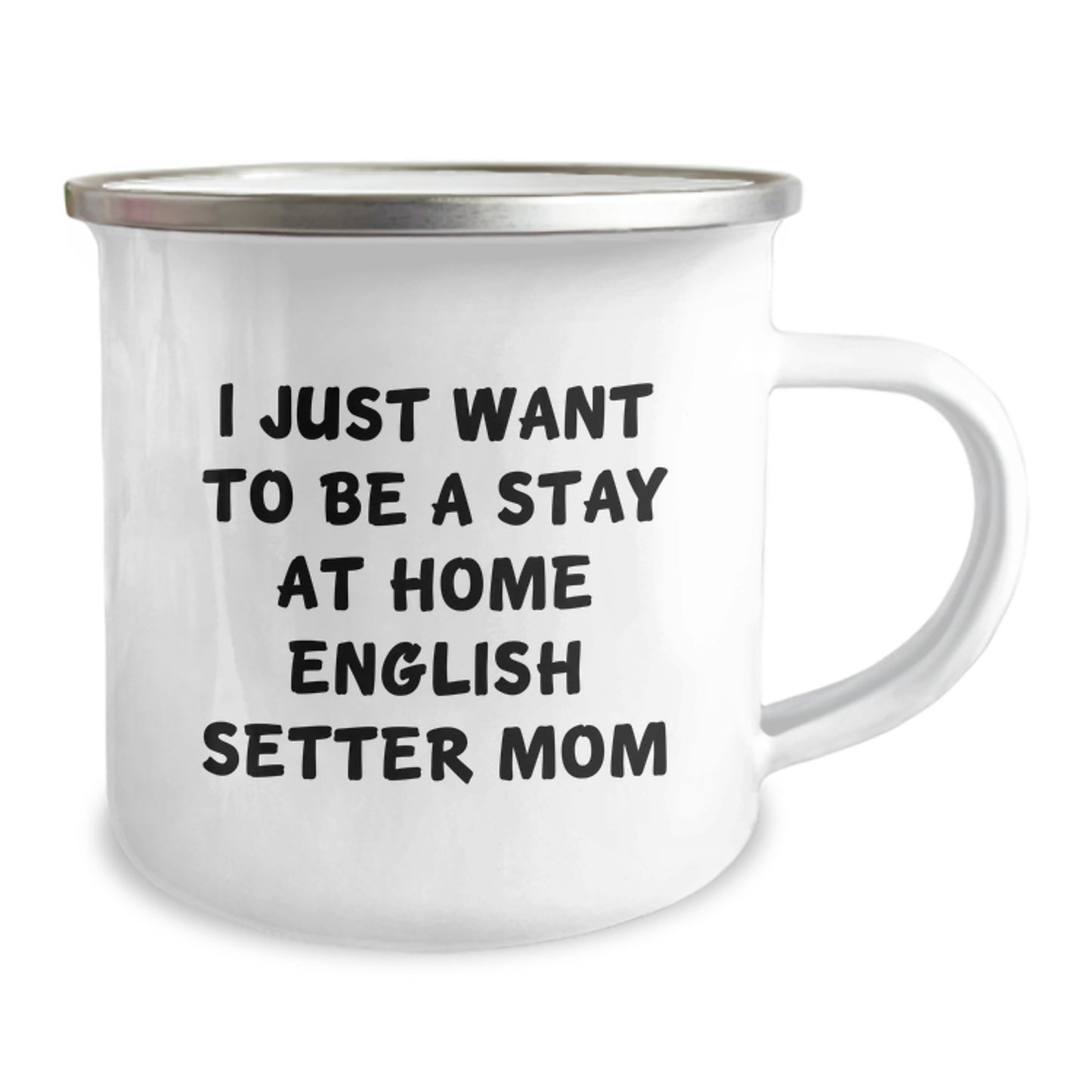 Funny English Setter Dog Mom Camping Mug Gifts from Family to English Setter Dog Graduation Unique Gifts - Image 2
