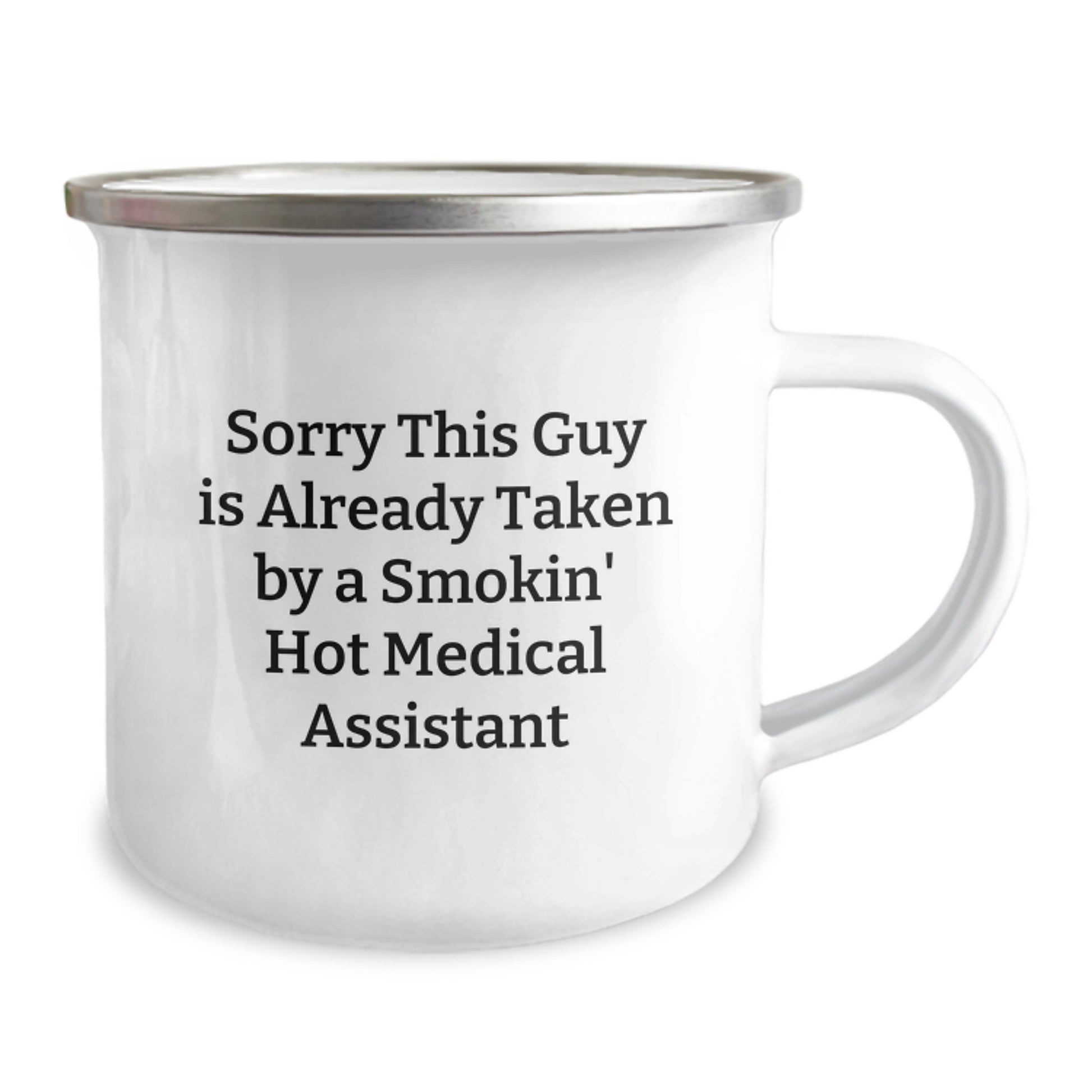 Funny Medical Assistant Gifts from Friends, Unique Graduation Mugs for Medical Assistants with Smokin' Hot Quote - Image 2