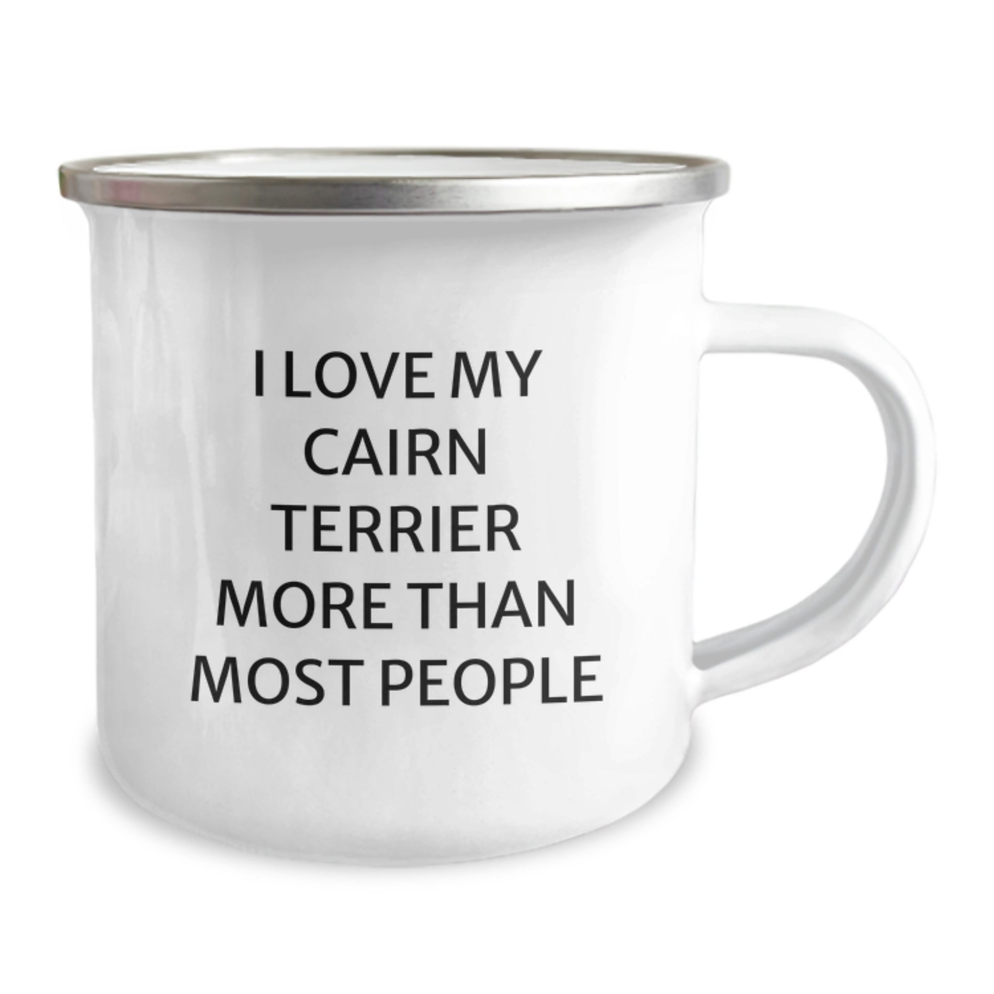 Cairn Terrier Dog Lovers Funny Quote Gifts from Friends to Family Birthday Unique Camping Mug - Image 2