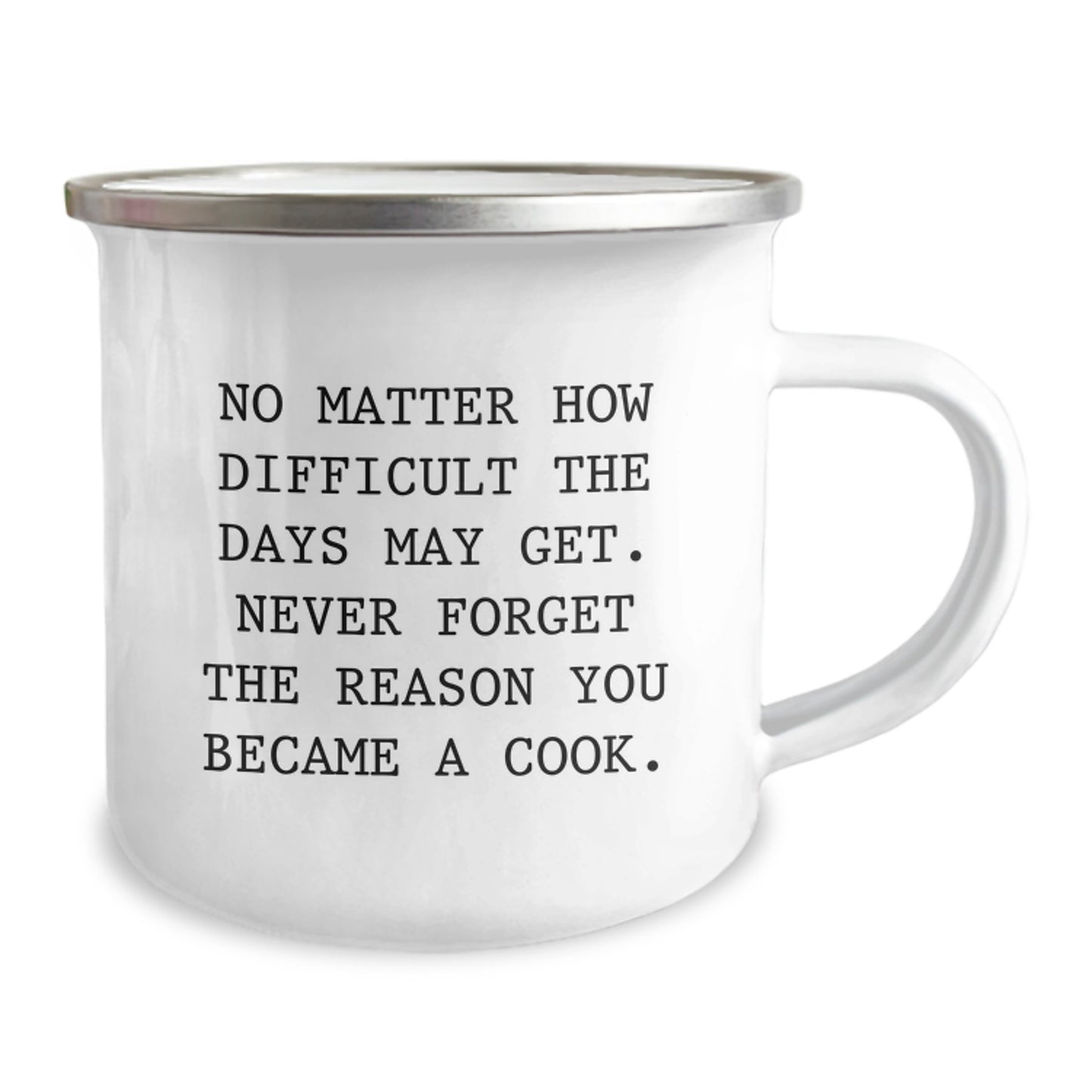Funny Inspirational Graduation Gifts for Cooks - Camping Mug from Friends - Image 2