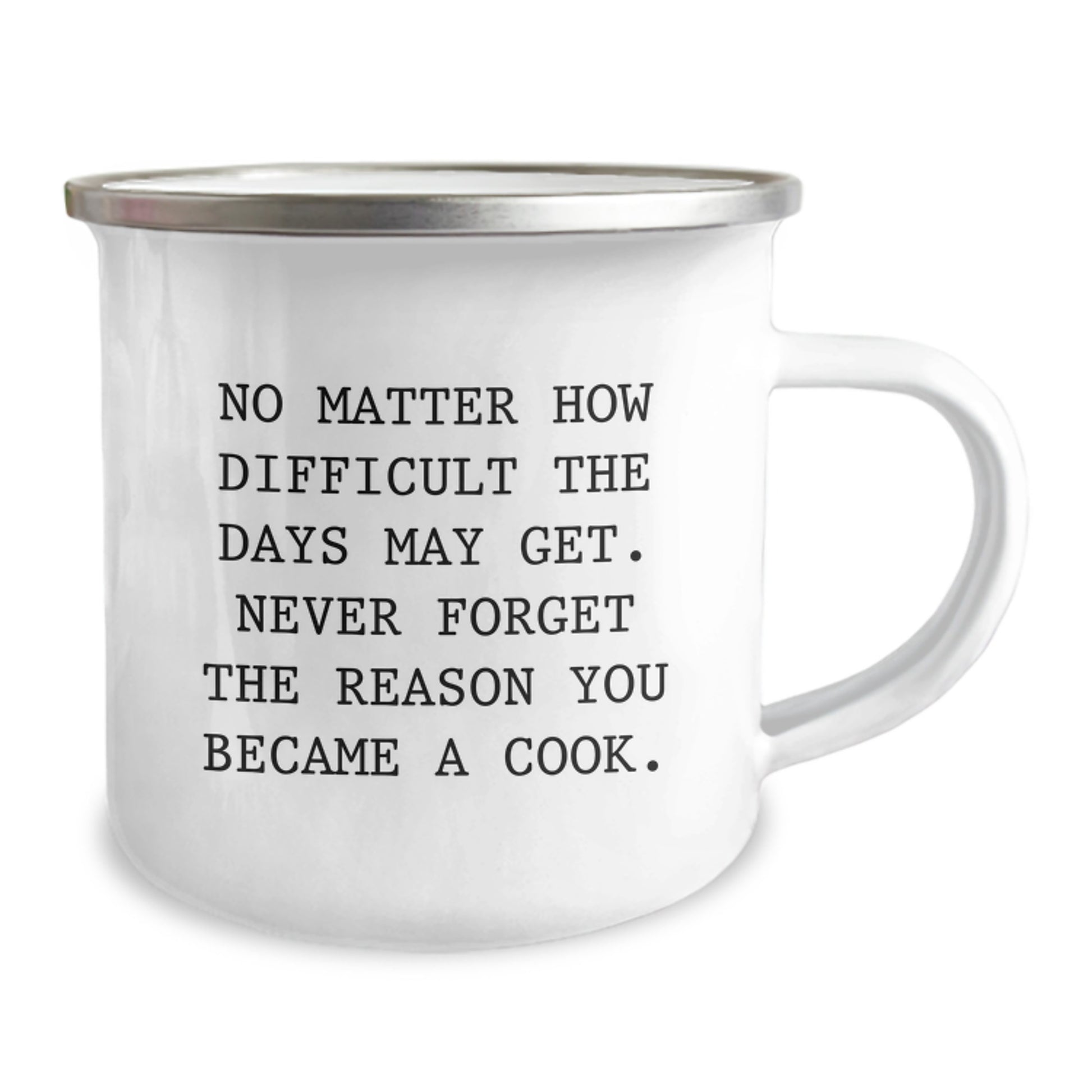 Funny Inspirational Graduation Gifts for Cooks - Camping Mug from Friends - Image 2