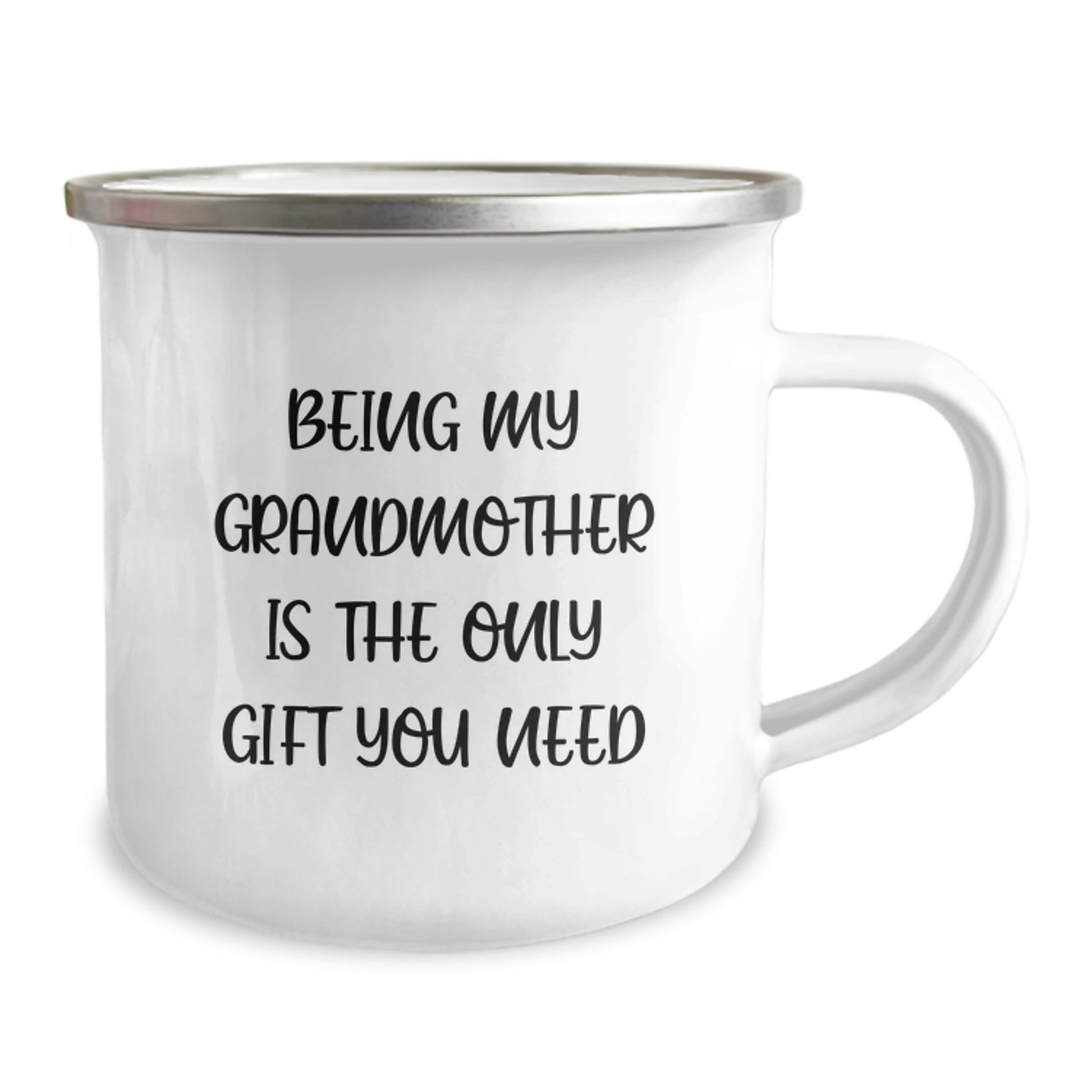 Funny Grandmother Gifts from Men, Women, Friends, and Family - Being My Grandmother Is The Only Gift You Need Camping Mug, Birthday Unique Gifts for Grandma - Image 2