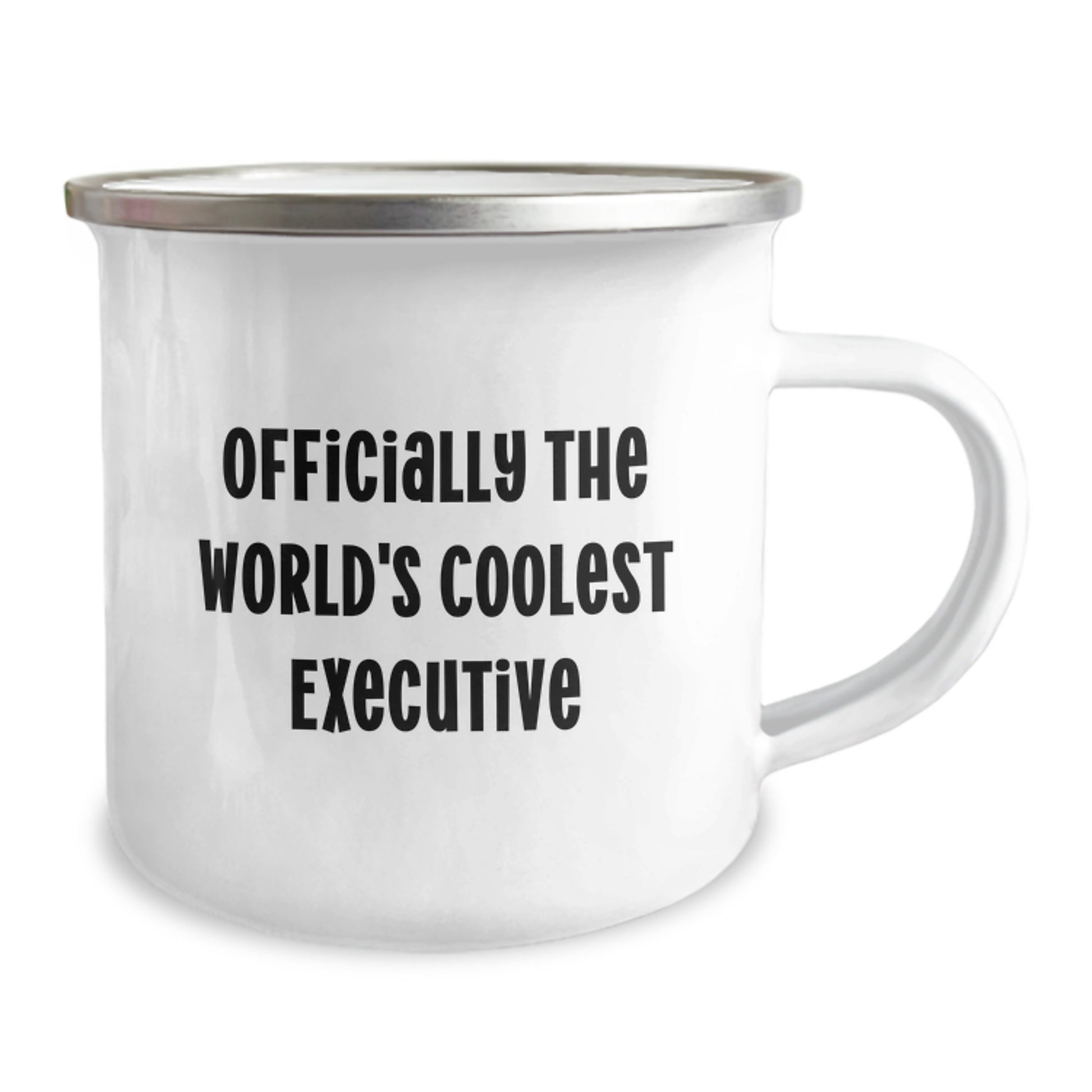 Executive Gifts, Funny Quote, Camping Mug, Officially The World's Coolest Executive, Gifts from Men for Executive, Birthday Unique Gifts - Image 2