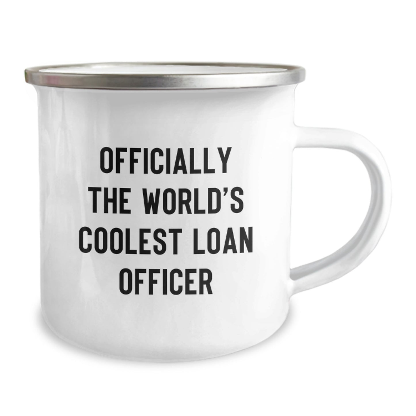 Funny Loan Officer Gifts from Friends, Officially The World's Coolest Loan Officer Birthday Unique Mugs, Funny Camping Mug for Loan Officer Men, Coolest Loan Officer Mug for Birthday Unique Gift - Image 2