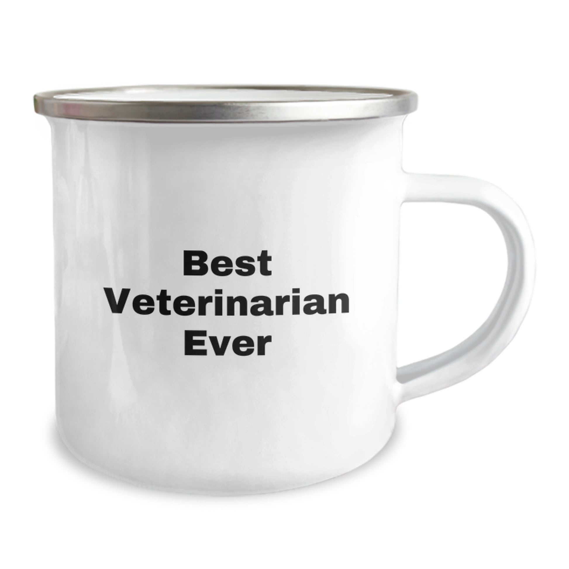 Veterinarian's Best Friend, Funny Quote Mug, Gifts from Friends for Birthday, 12 oz Stainless Steel Camping Mug - Image 2