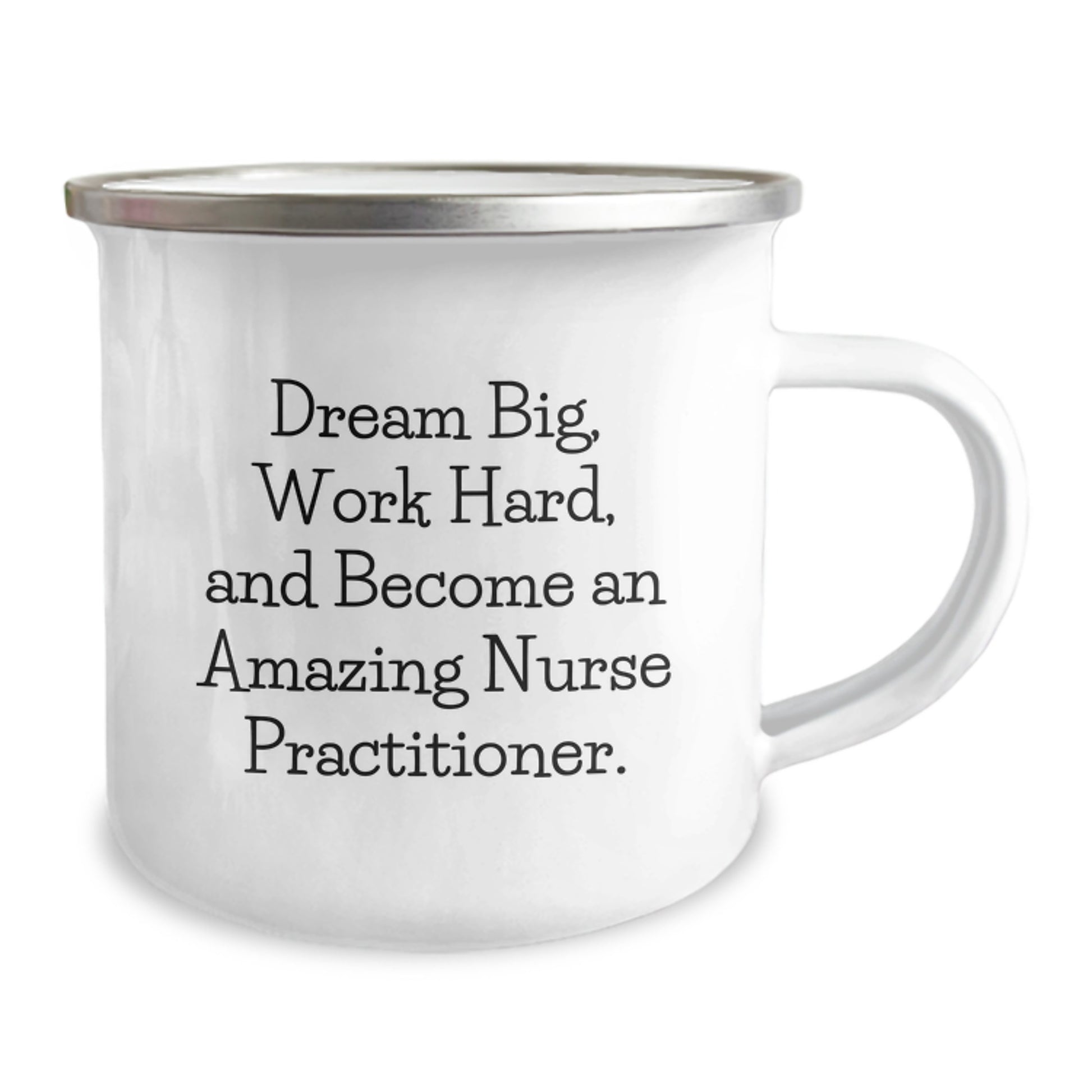 Gifts from Friends for Nurse Practitioner - Dream Big, Inspirational Camping Mug, Birthday Unique Gifts for Nurse Practitioners - Image 2