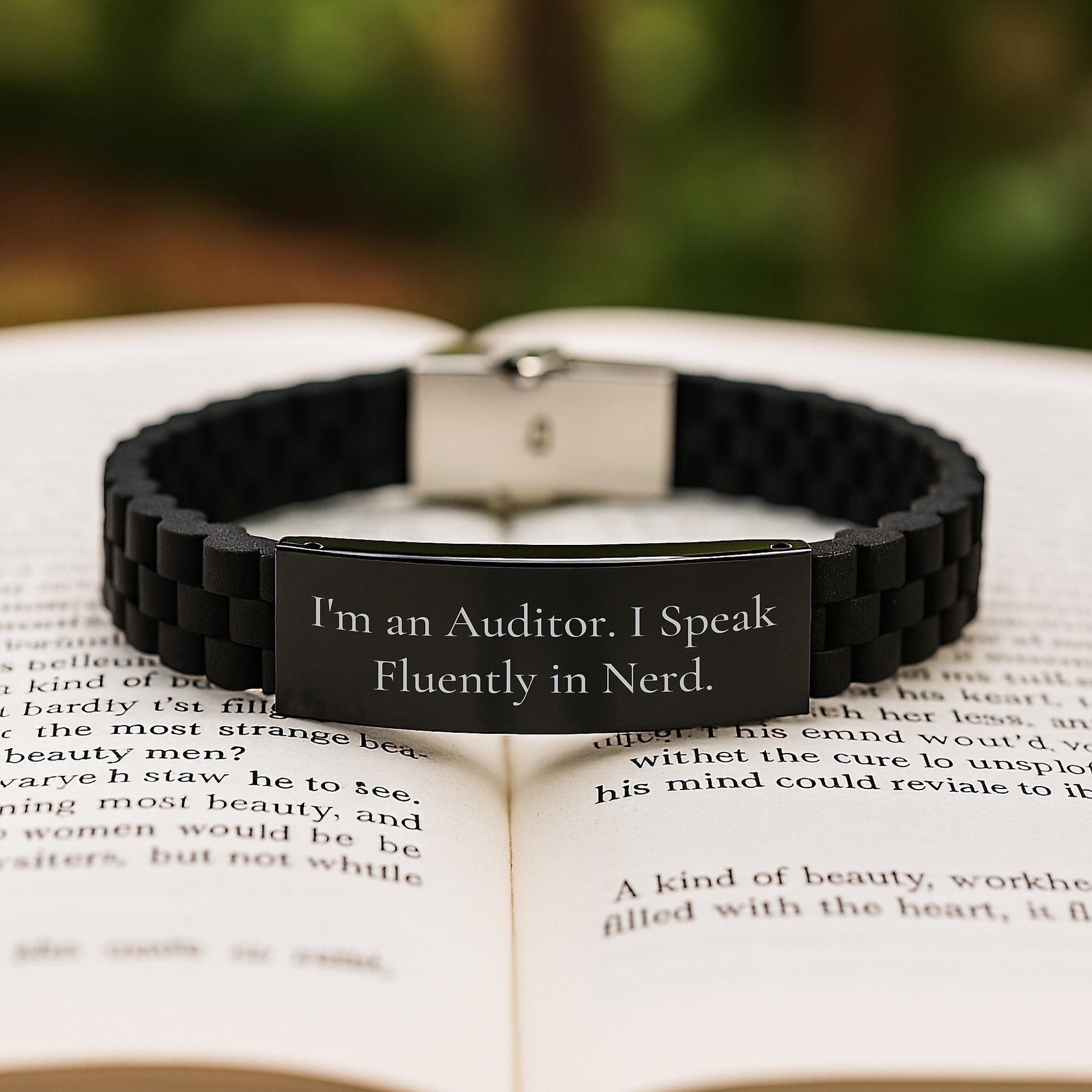 Funny Auditor Gifts for Men, I'm An Auditor. I Speak Fluently In genius. Graduation Unique Gifts from Friends - Image 2