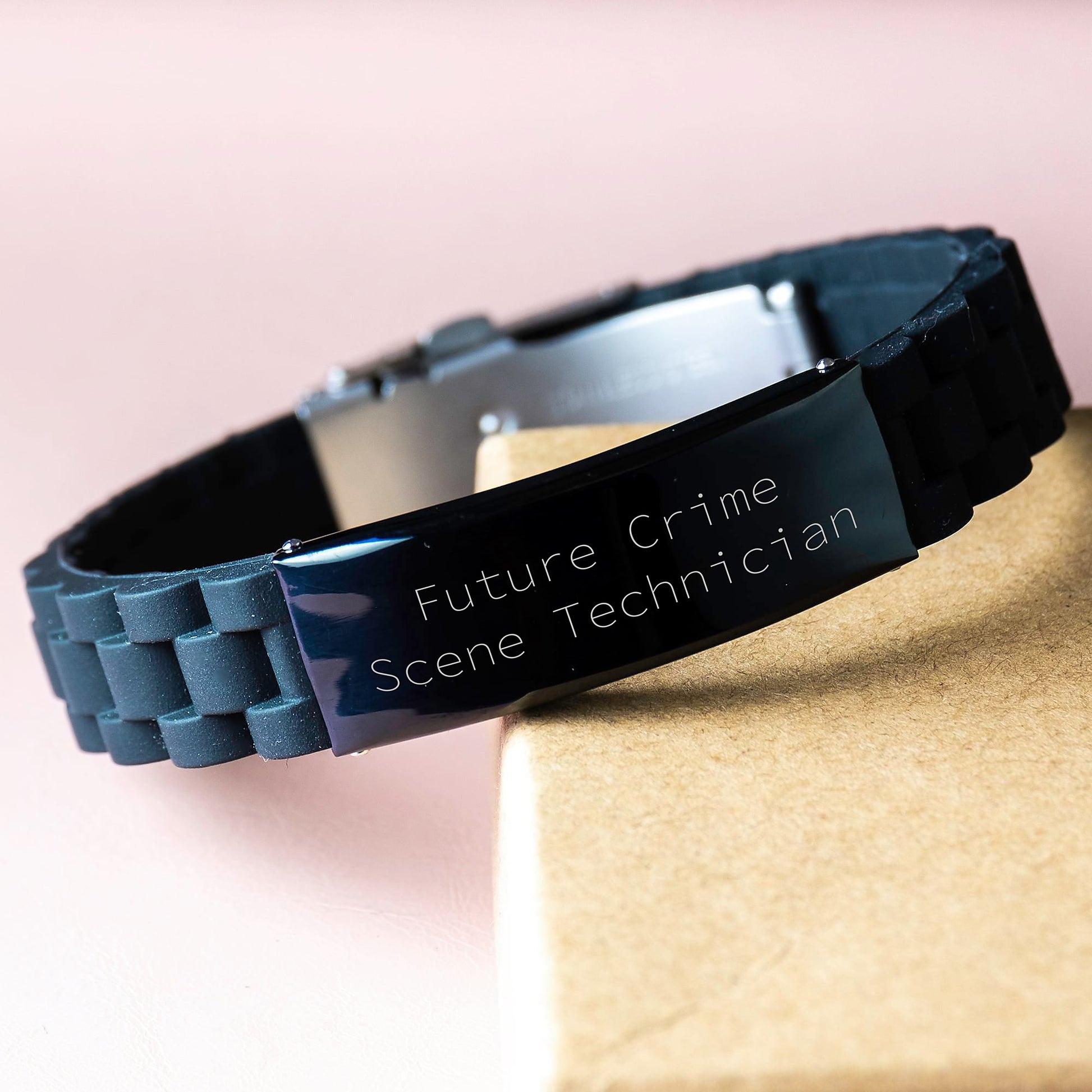 Future Crime Scene Tech 'You're the Best' Glide lock Clasp Birthday Unique Gift for Men or Women from Friends or Family - Image 3