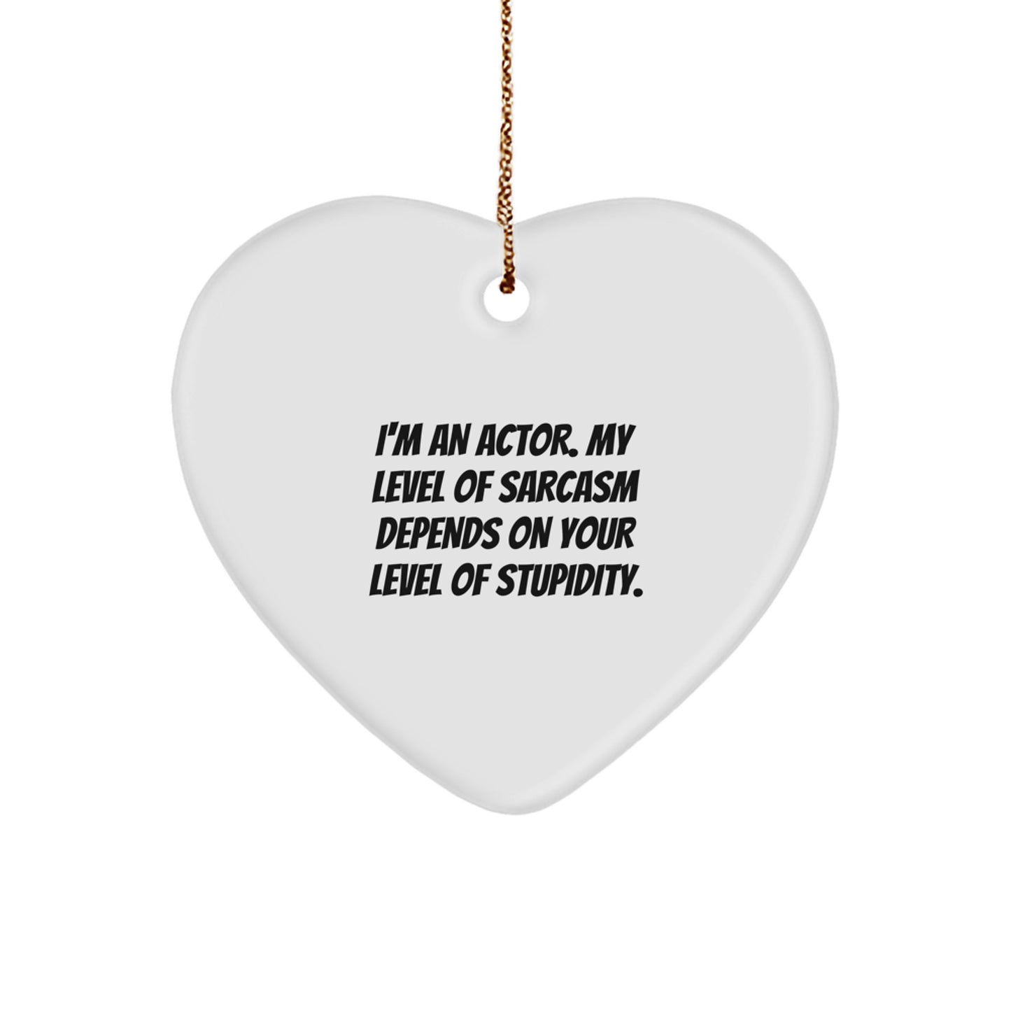 Funny Actor Gifts from Friends for Actor Men at Christmas Unique Gifts - Image 1