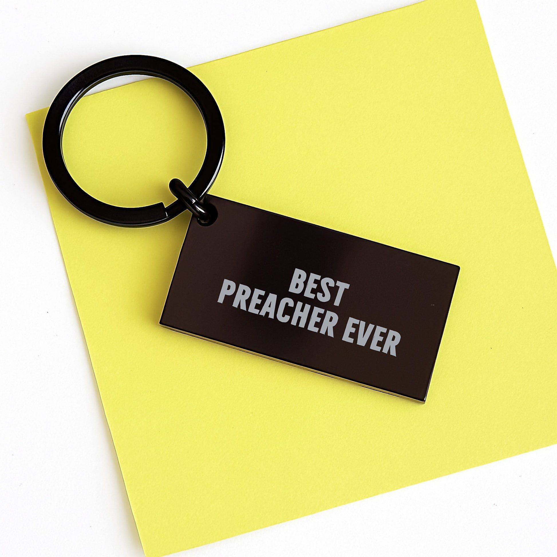 Funny Preacher Keychain Gifts from Friends and Family for Best Preacher Ever Birthday Unique Ideas - Image 3